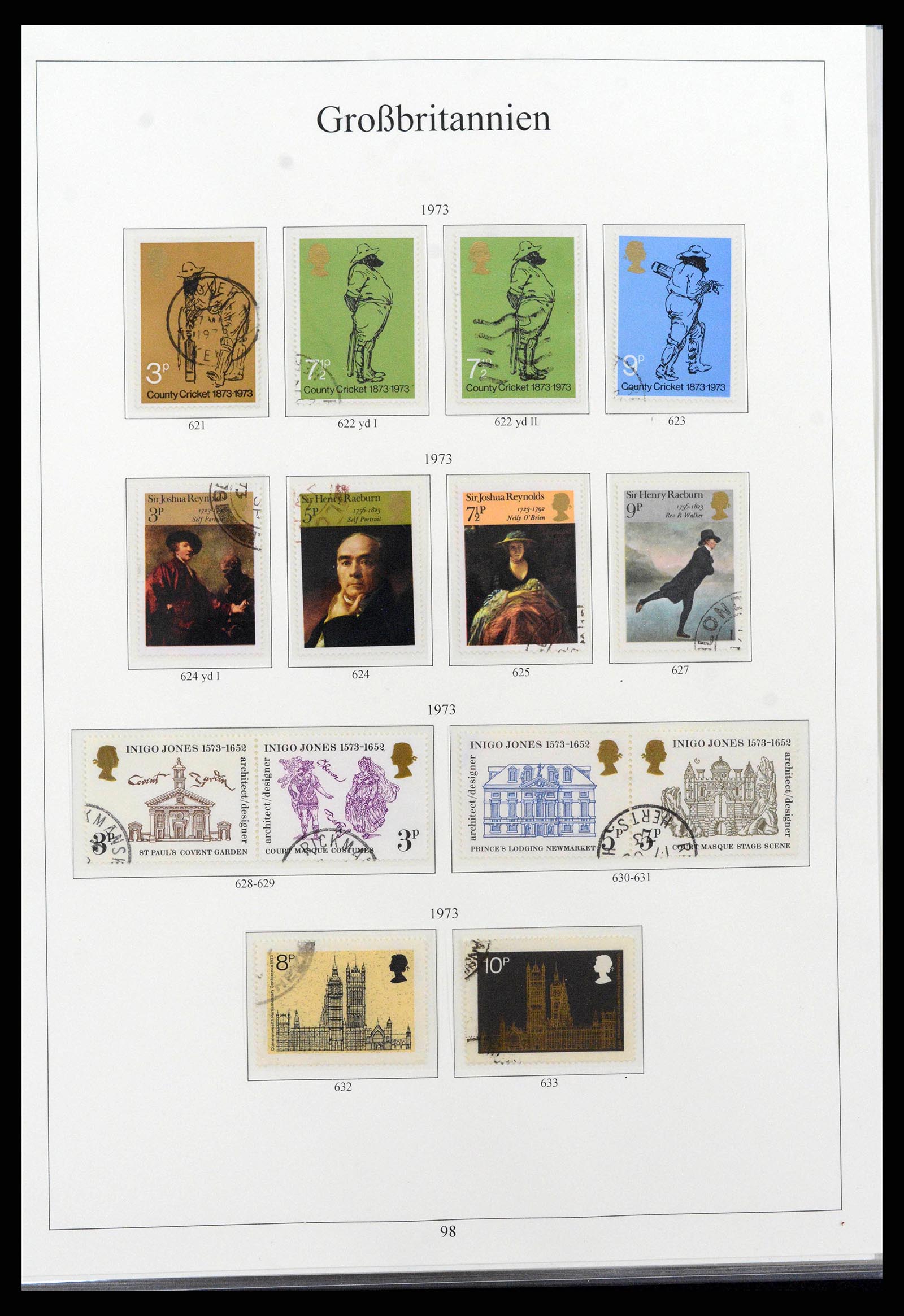 38825 0116 - Postzegelverzameling 38825 Engeland 1840-1976.