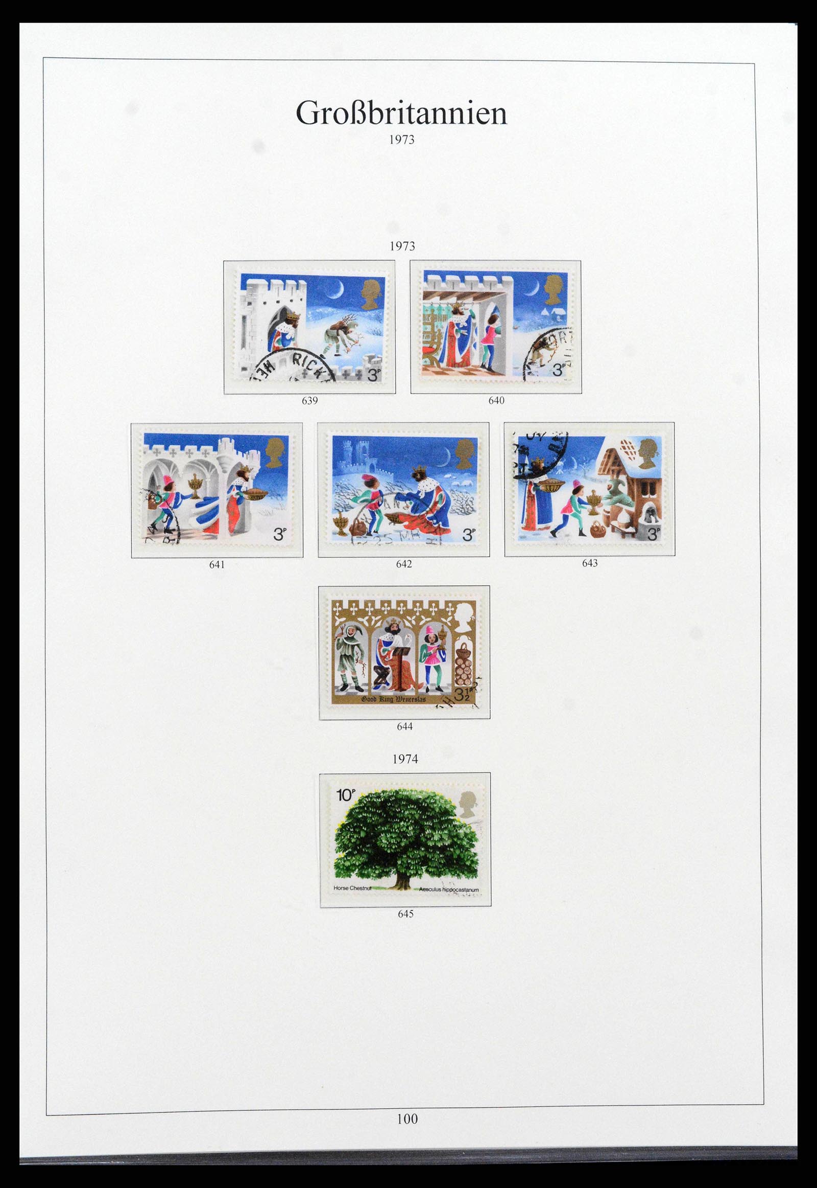 38825 0118 - Postzegelverzameling 38825 Engeland 1840-1976.