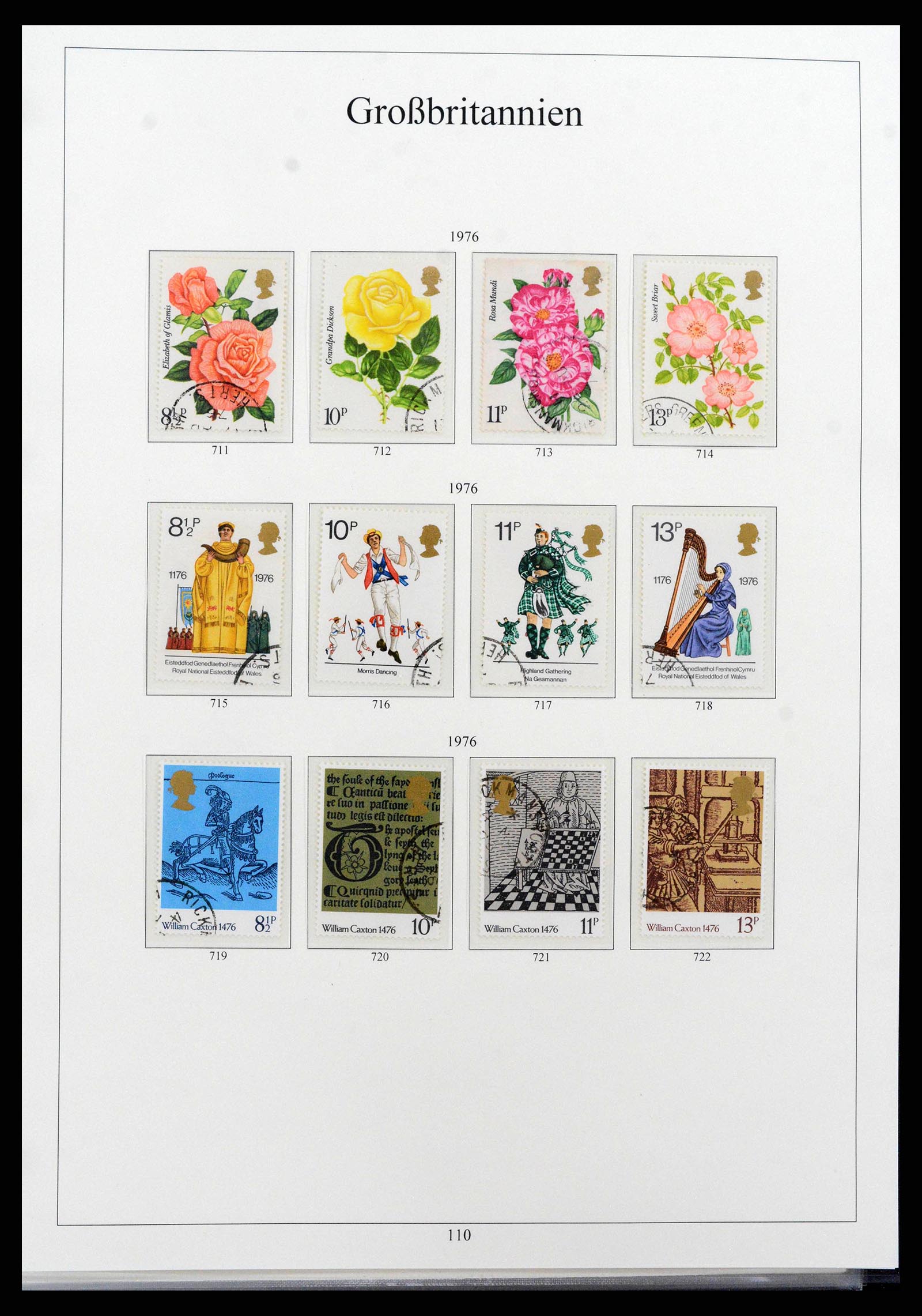 38825 0128 - Postzegelverzameling 38825 Engeland 1840-1976.
