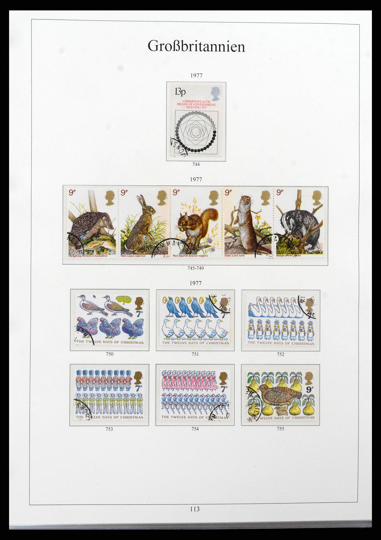 38825 0131 - Postzegelverzameling 38825 Engeland 1840-1976.