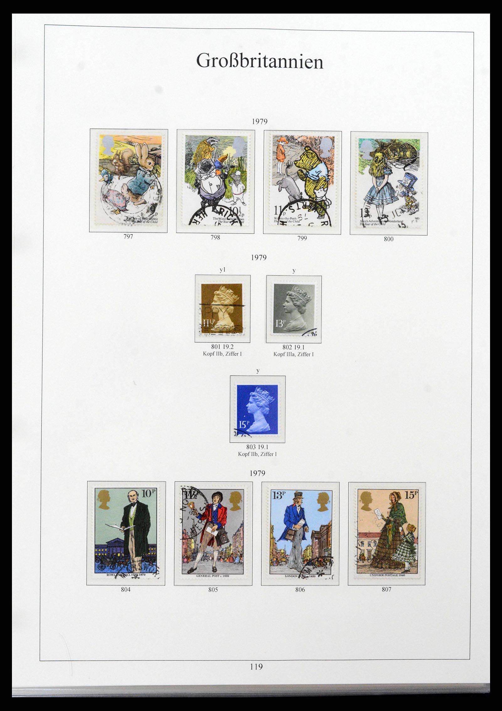 38825 0137 - Postzegelverzameling 38825 Engeland 1840-1976.
