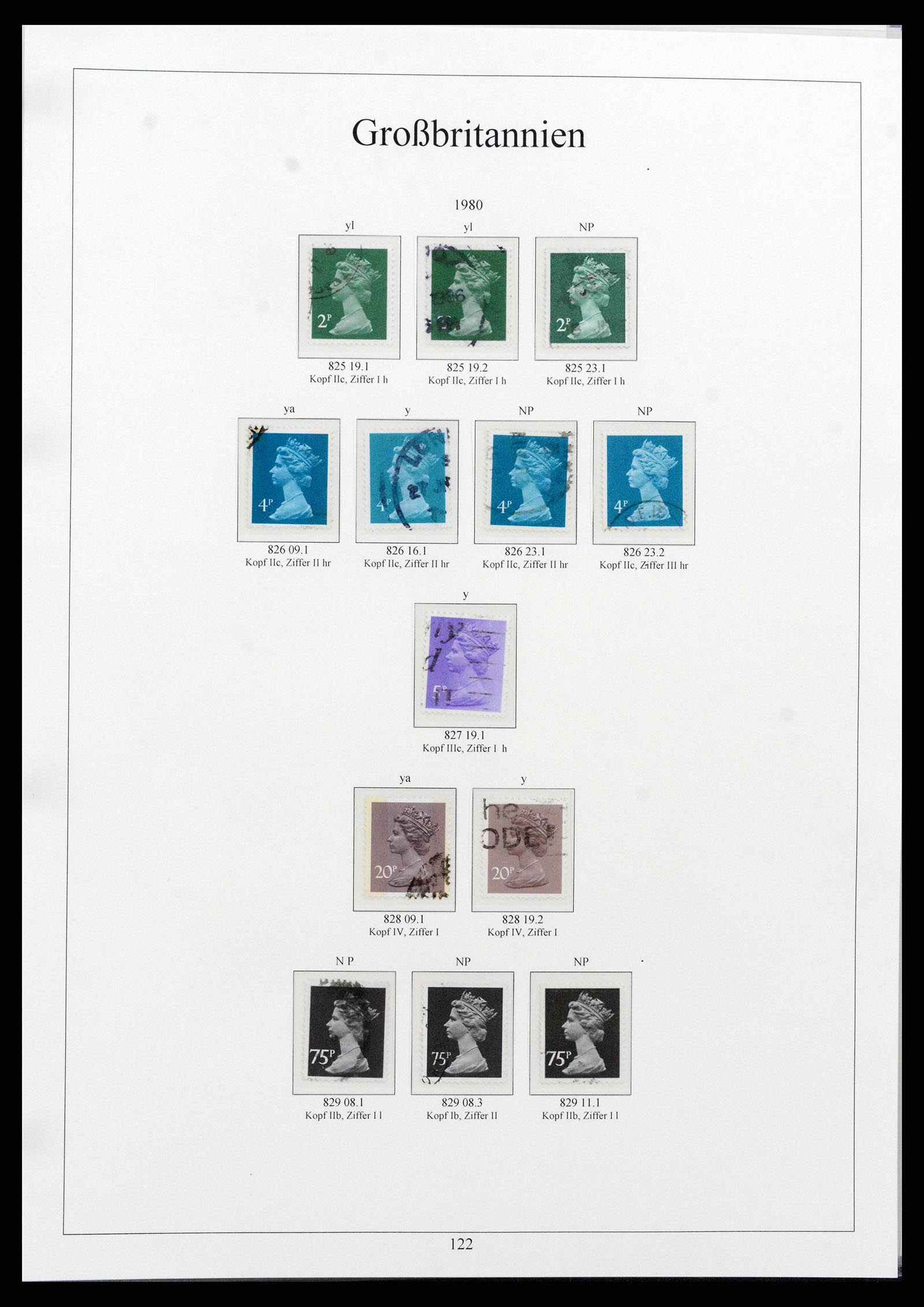 38825 0140 - Postzegelverzameling 38825 Engeland 1840-1976.
