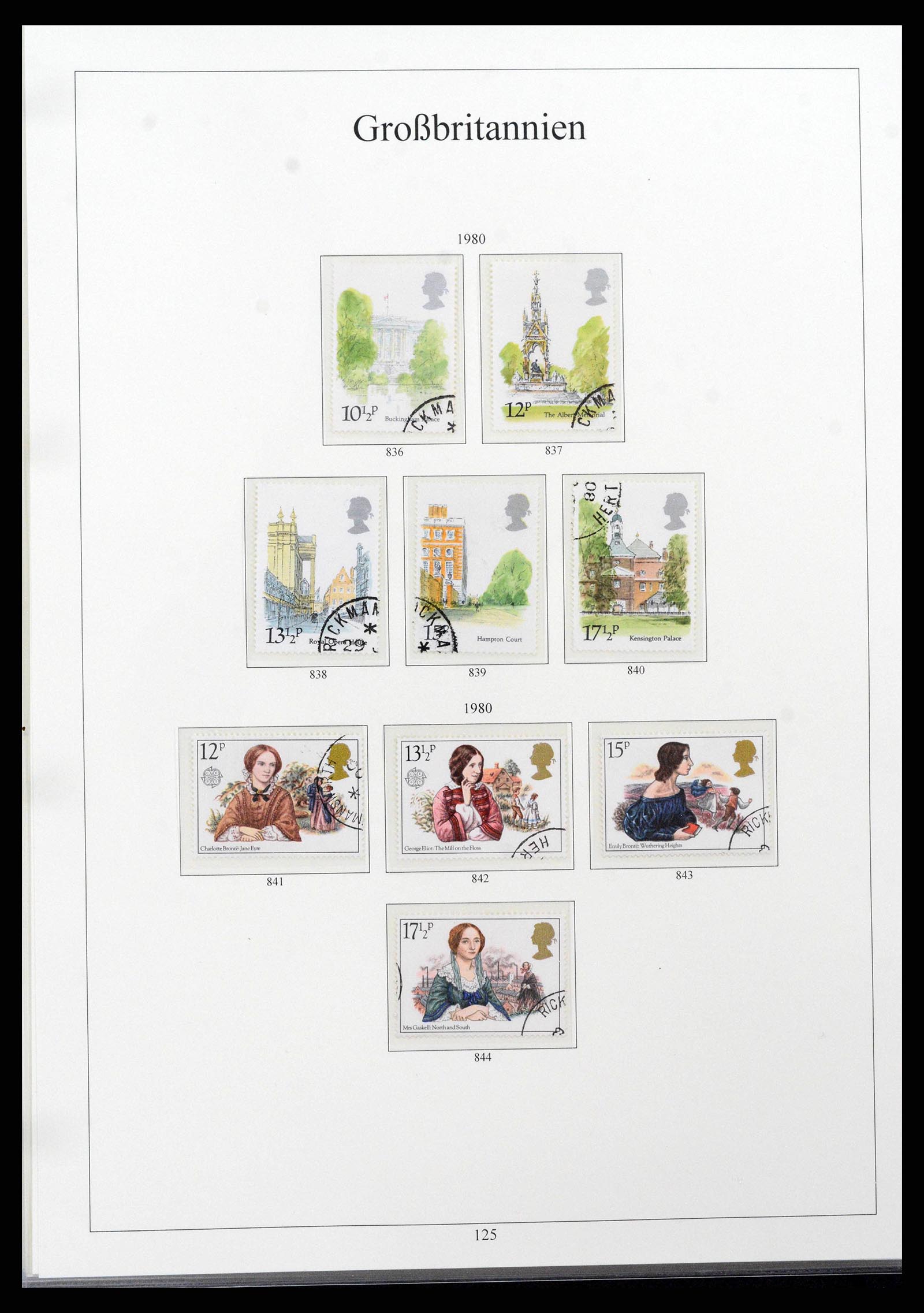 38825 0144 - Postzegelverzameling 38825 Engeland 1840-1976.