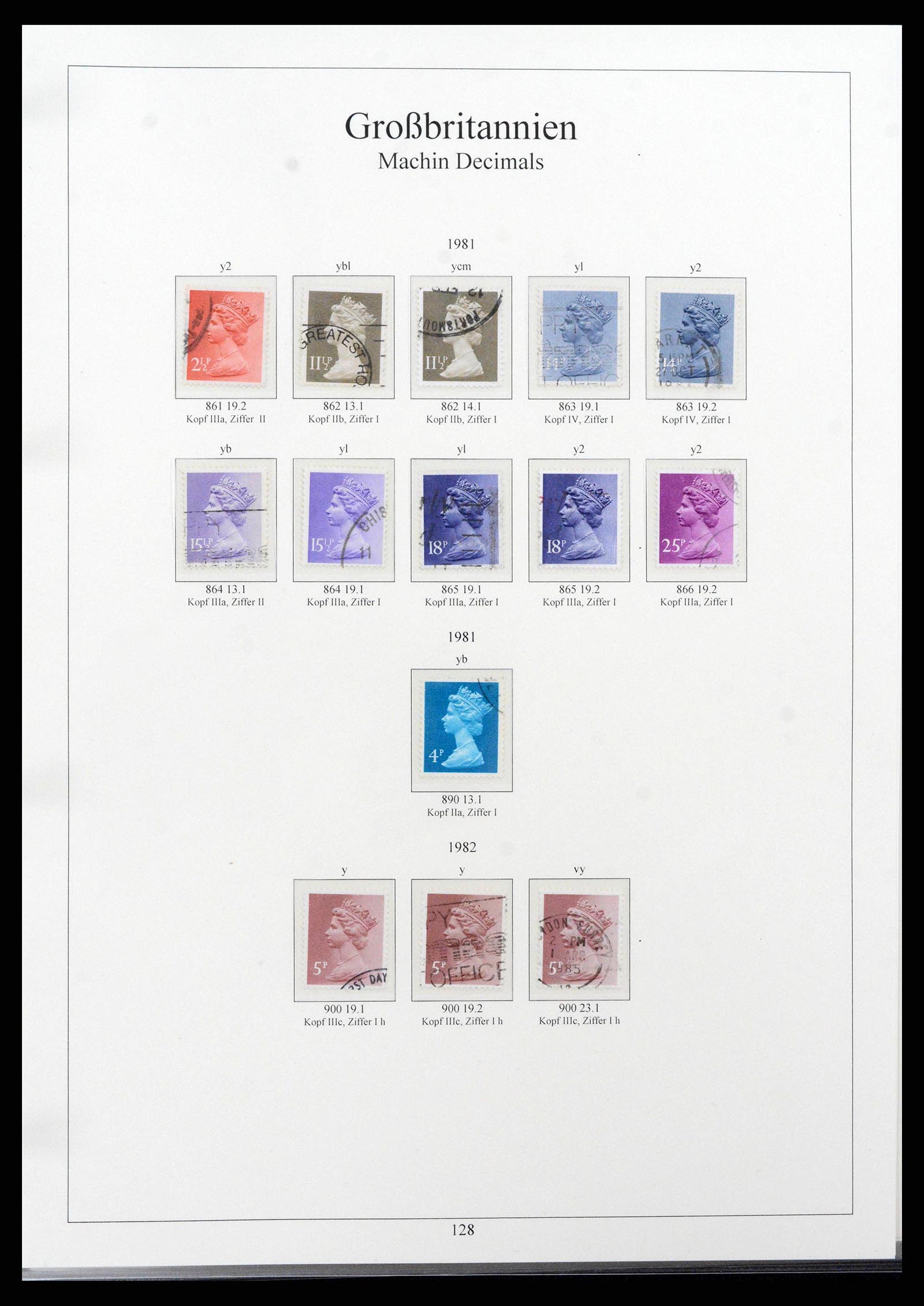 38825 0146 - Postzegelverzameling 38825 Engeland 1840-1976.