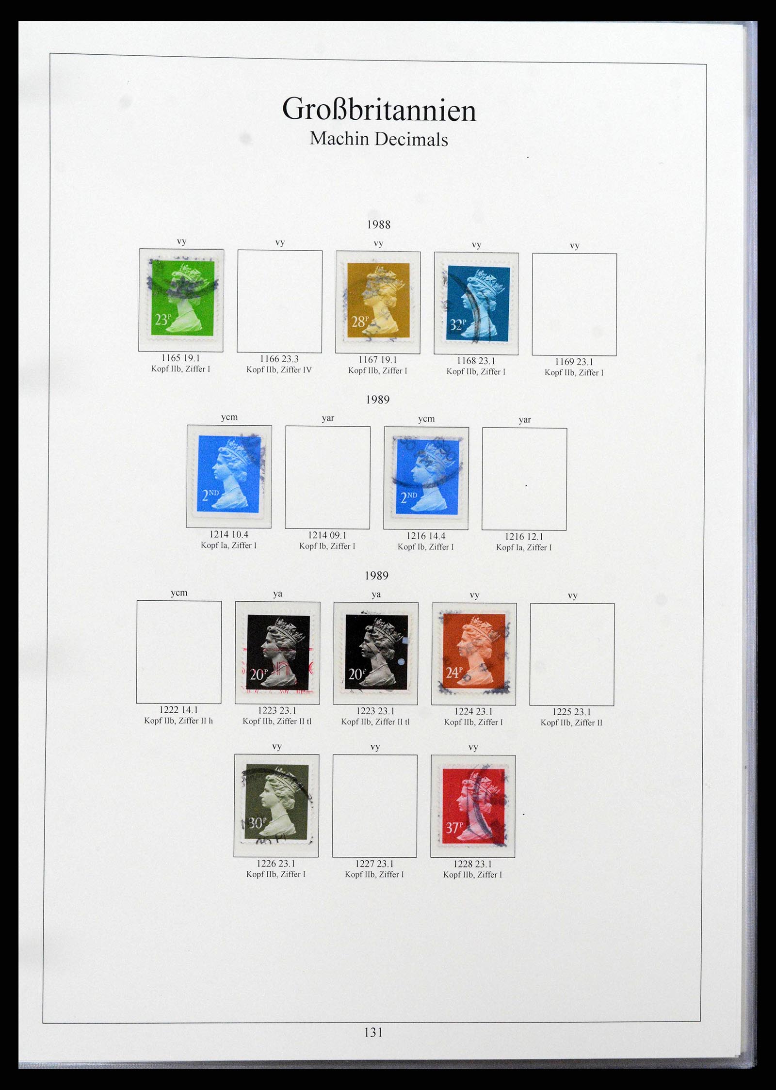 38825 0149 - Postzegelverzameling 38825 Engeland 1840-1976.