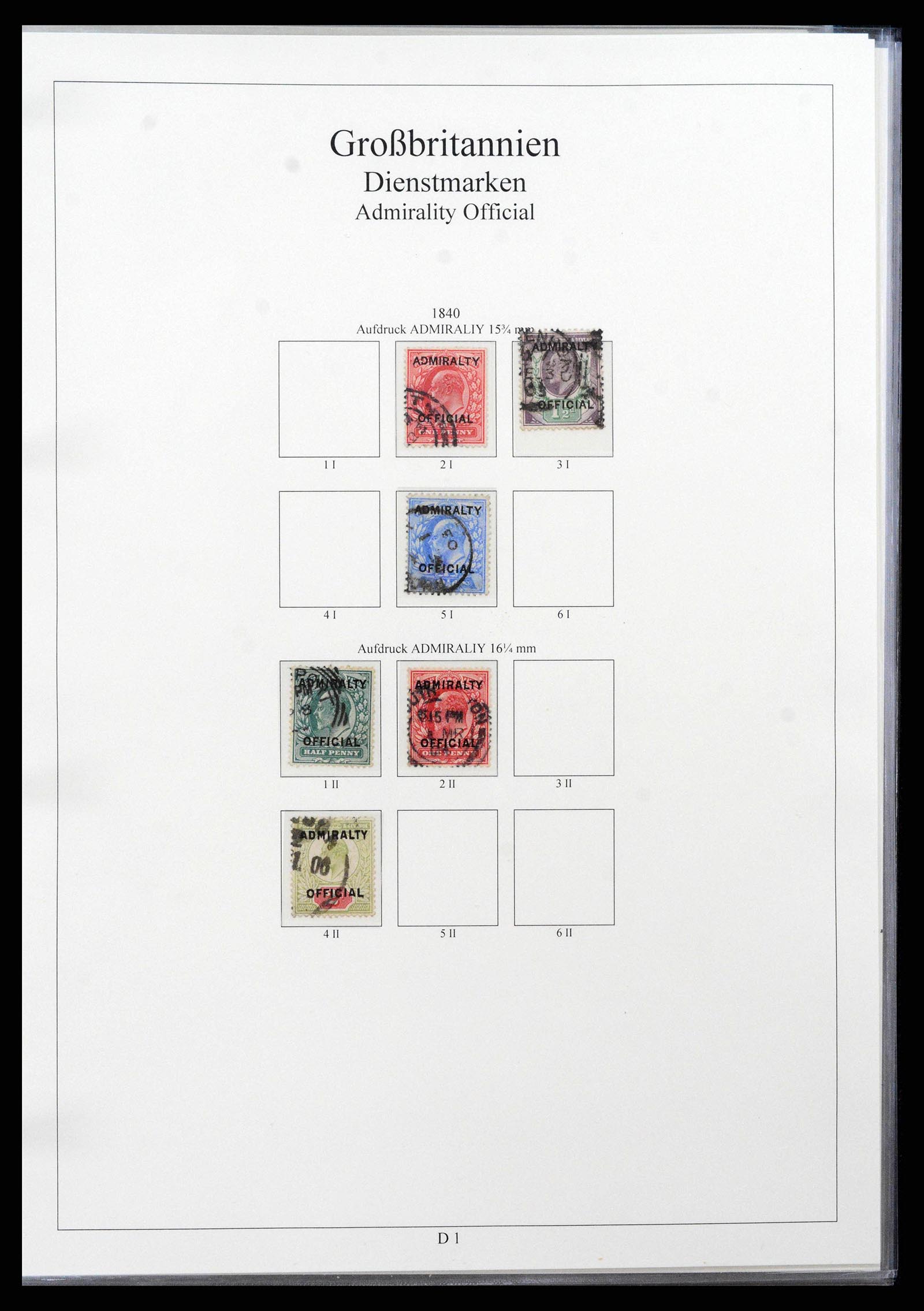 38825 0152 - Postzegelverzameling 38825 Engeland 1840-1976.