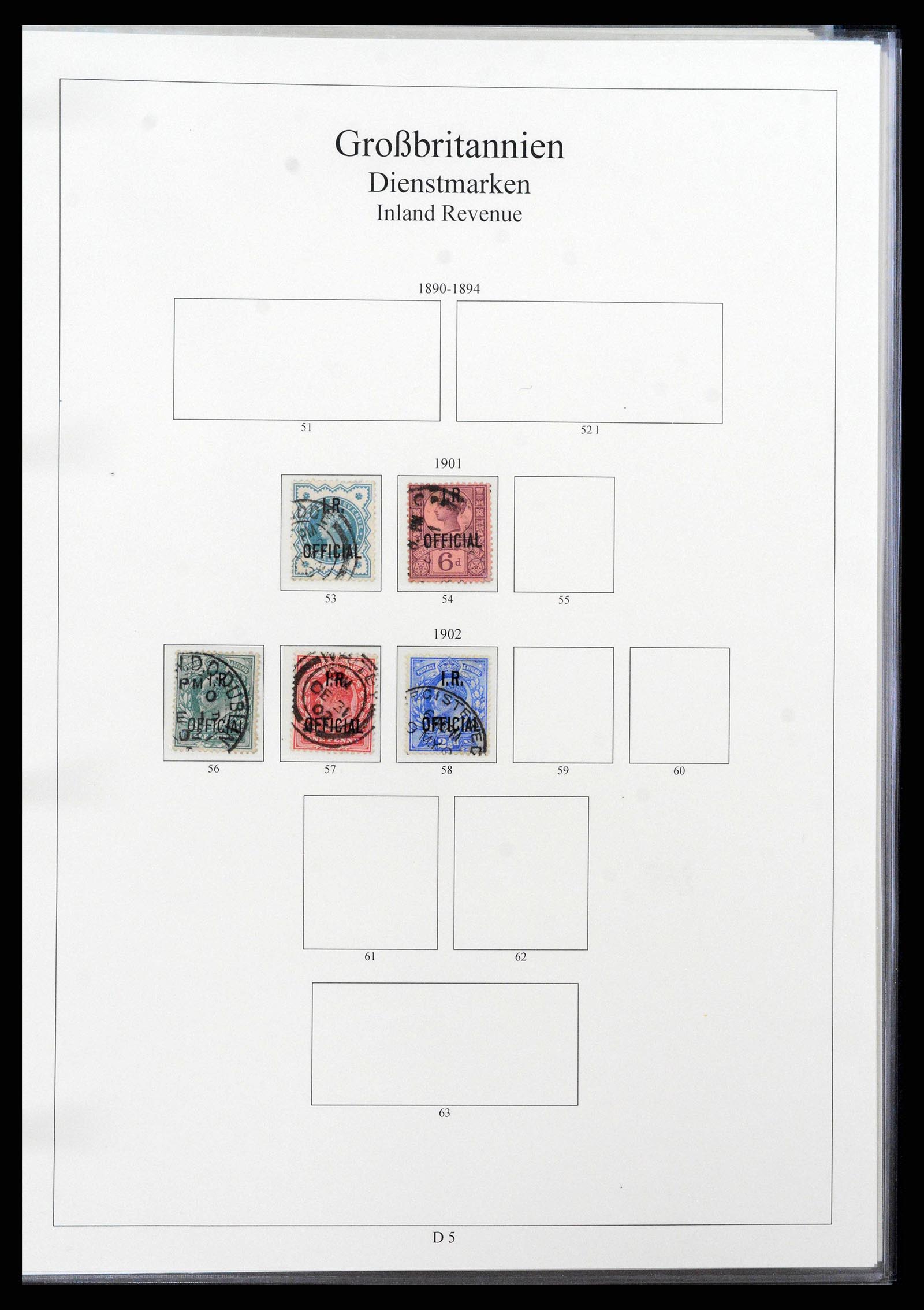 38825 0156 - Postzegelverzameling 38825 Engeland 1840-1976.