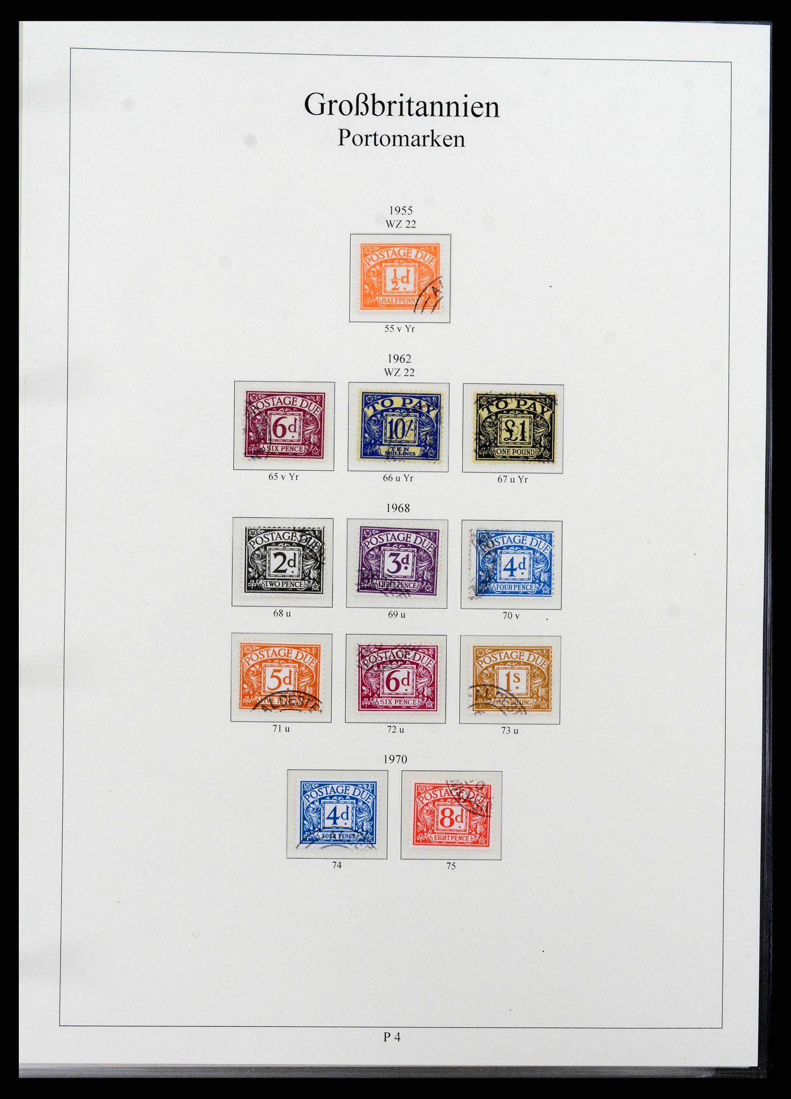 38825 0161 - Postzegelverzameling 38825 Engeland 1840-1976.