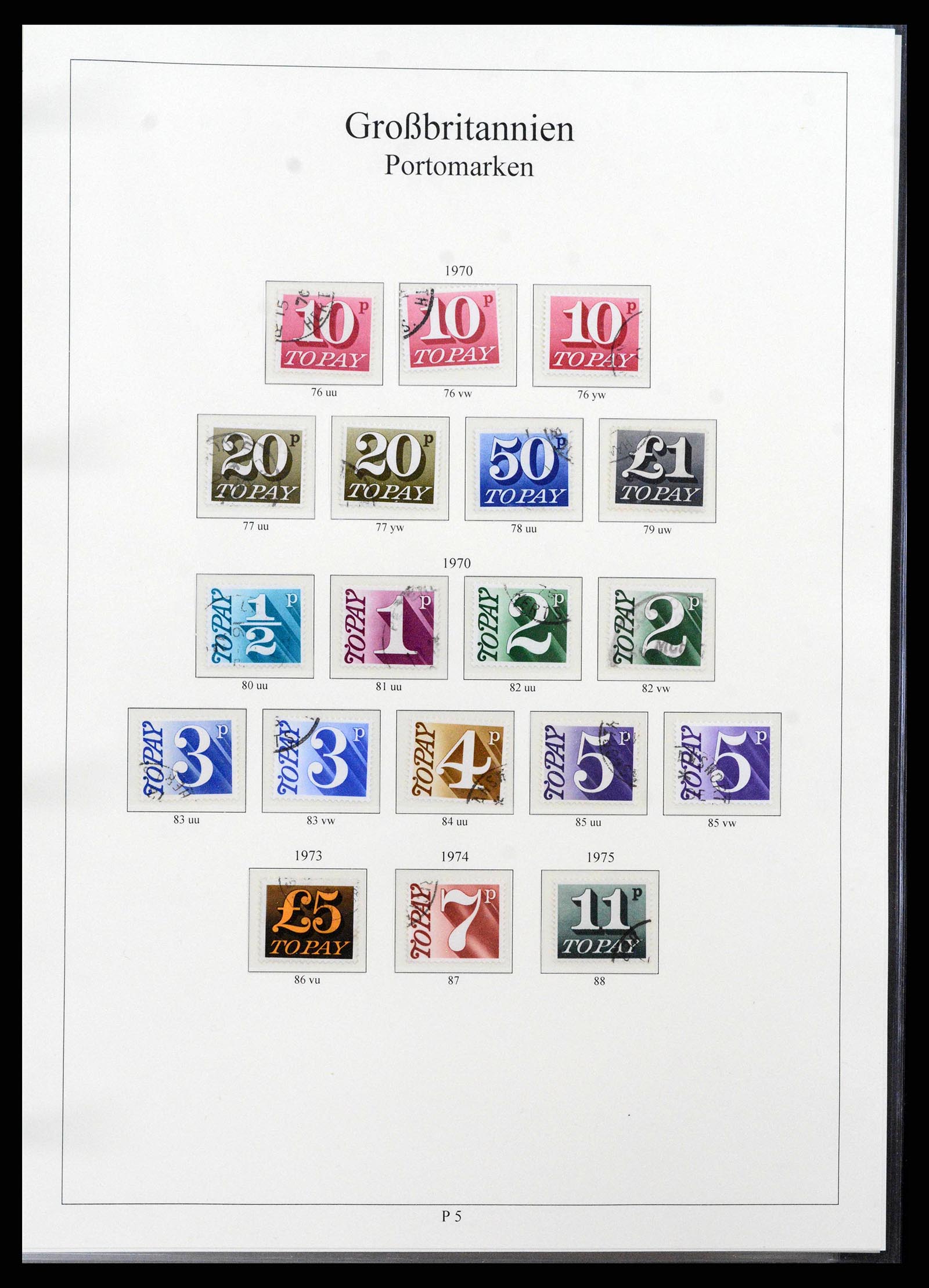 38825 0162 - Postzegelverzameling 38825 Engeland 1840-1976.