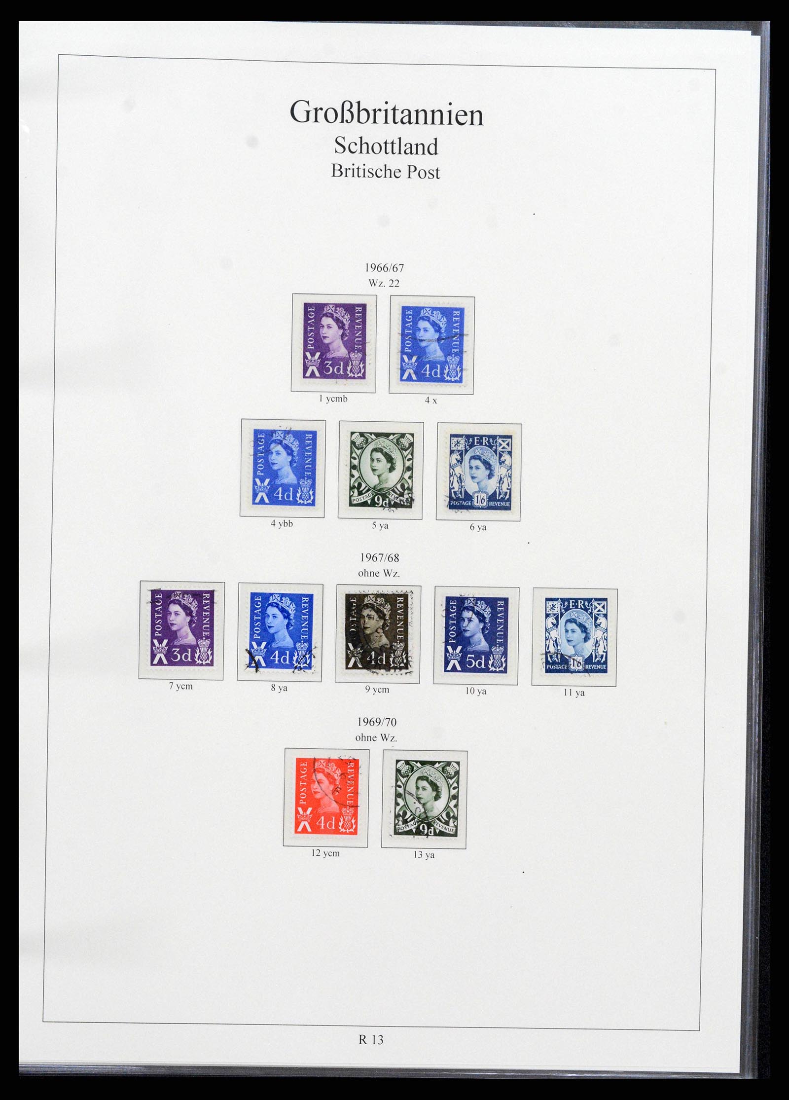 38825 0176 - Postzegelverzameling 38825 Engeland 1840-1976.