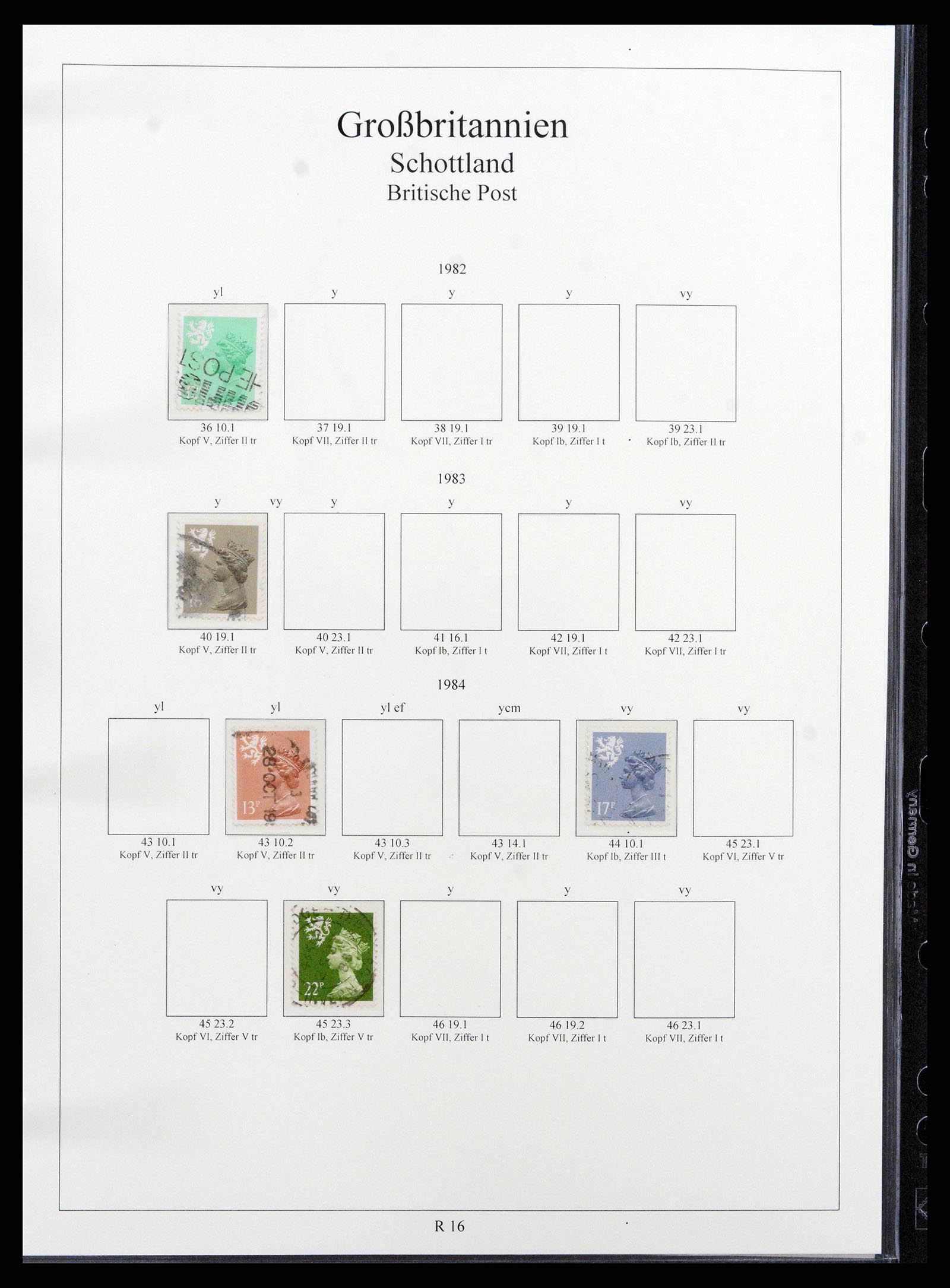 38825 0179 - Postzegelverzameling 38825 Engeland 1840-1976.