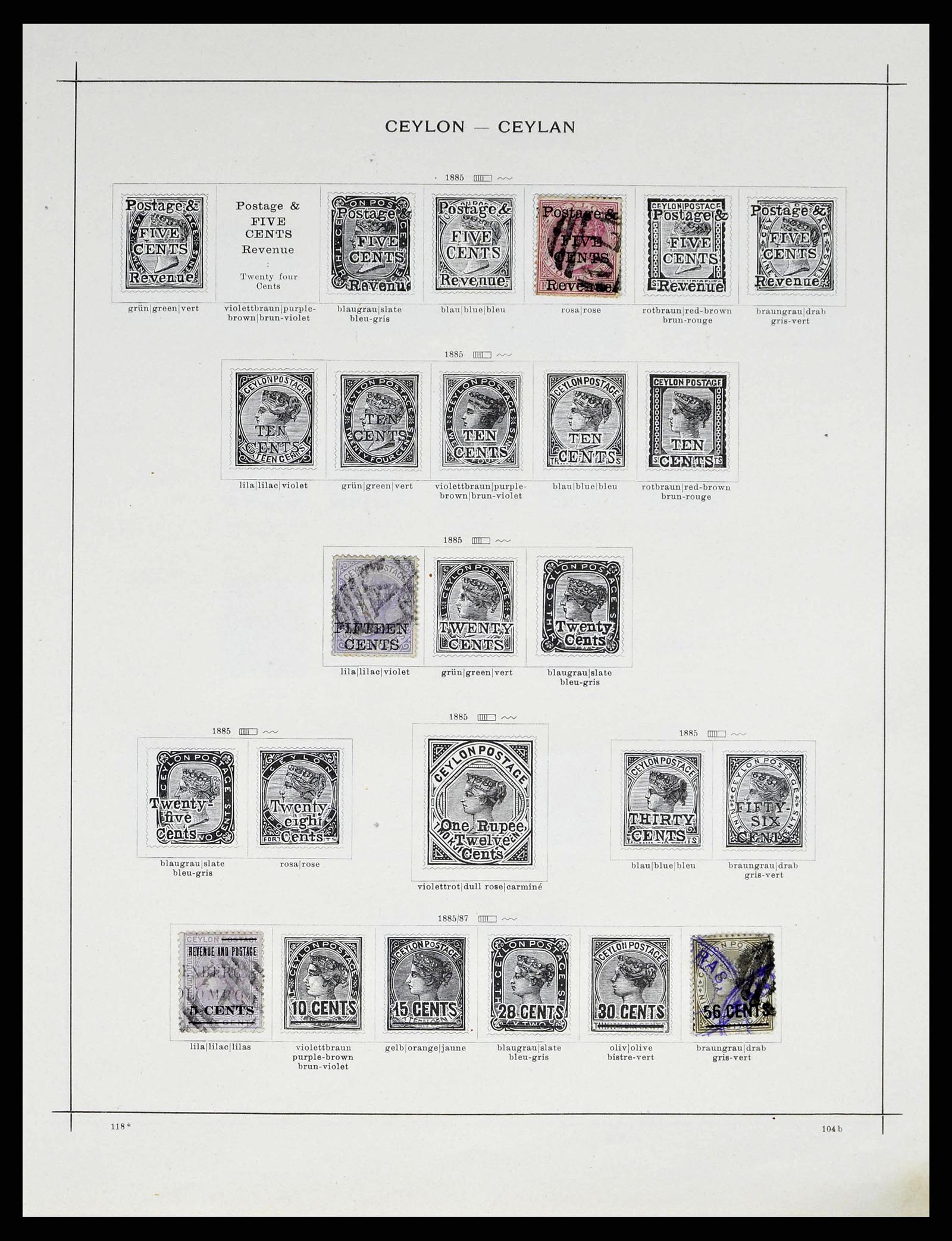 38850 0010 - Stamp collection 38850 Asia 1863-1929.