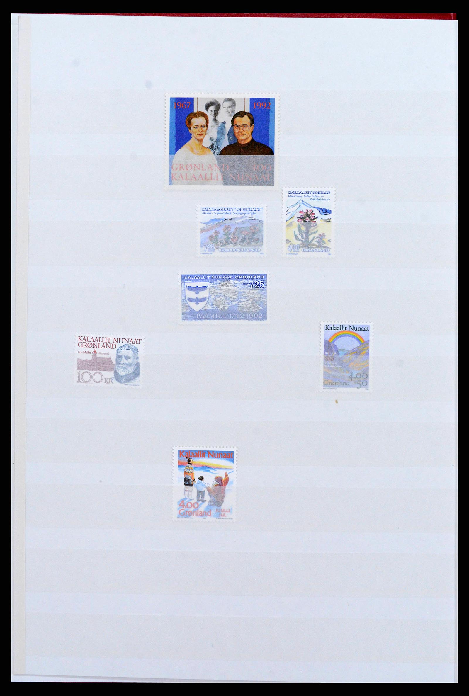 38851 0002 - Postzegelverzameling 38851 Groenland 1991-2014.