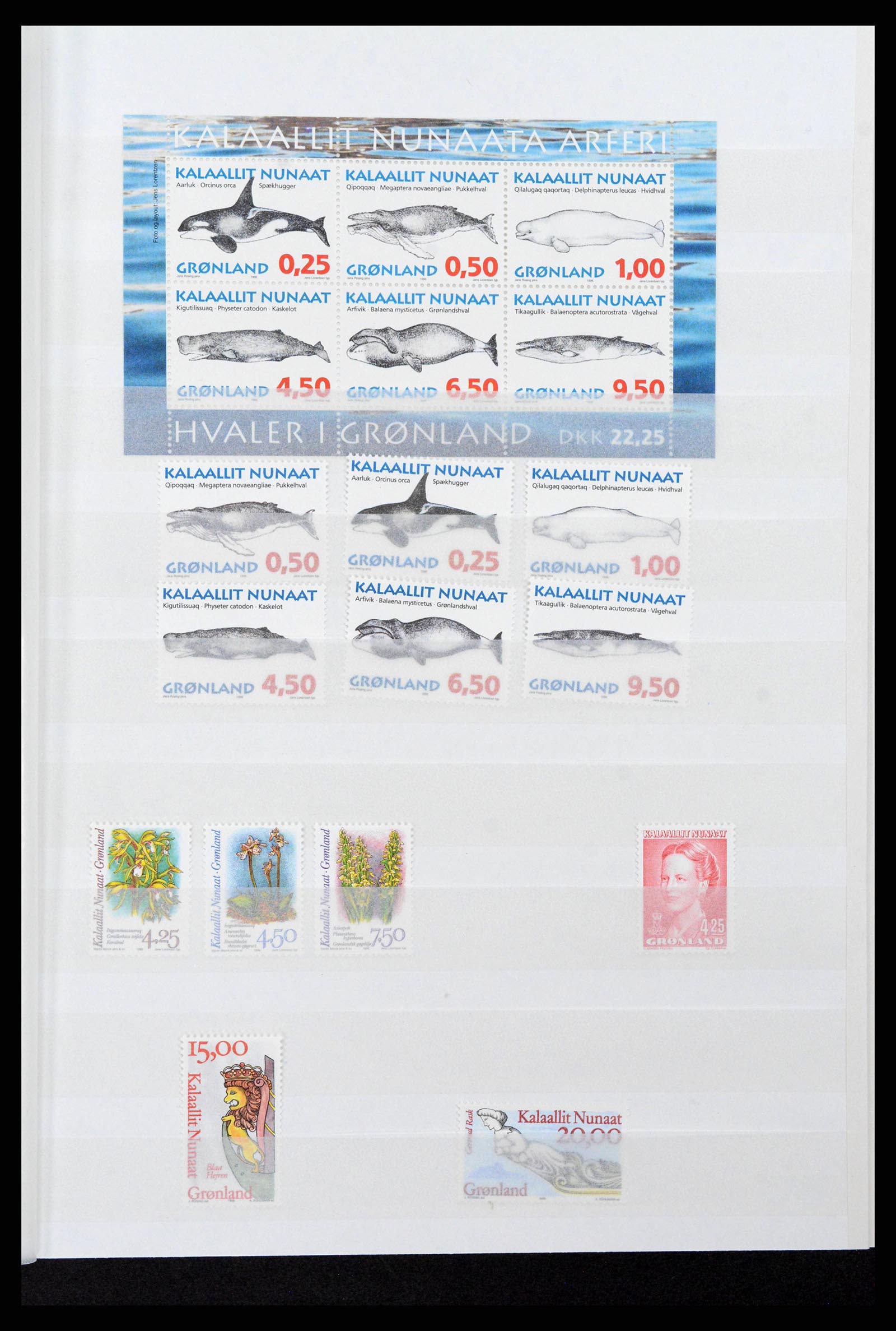 38851 0009 - Postzegelverzameling 38851 Groenland 1991-2014.