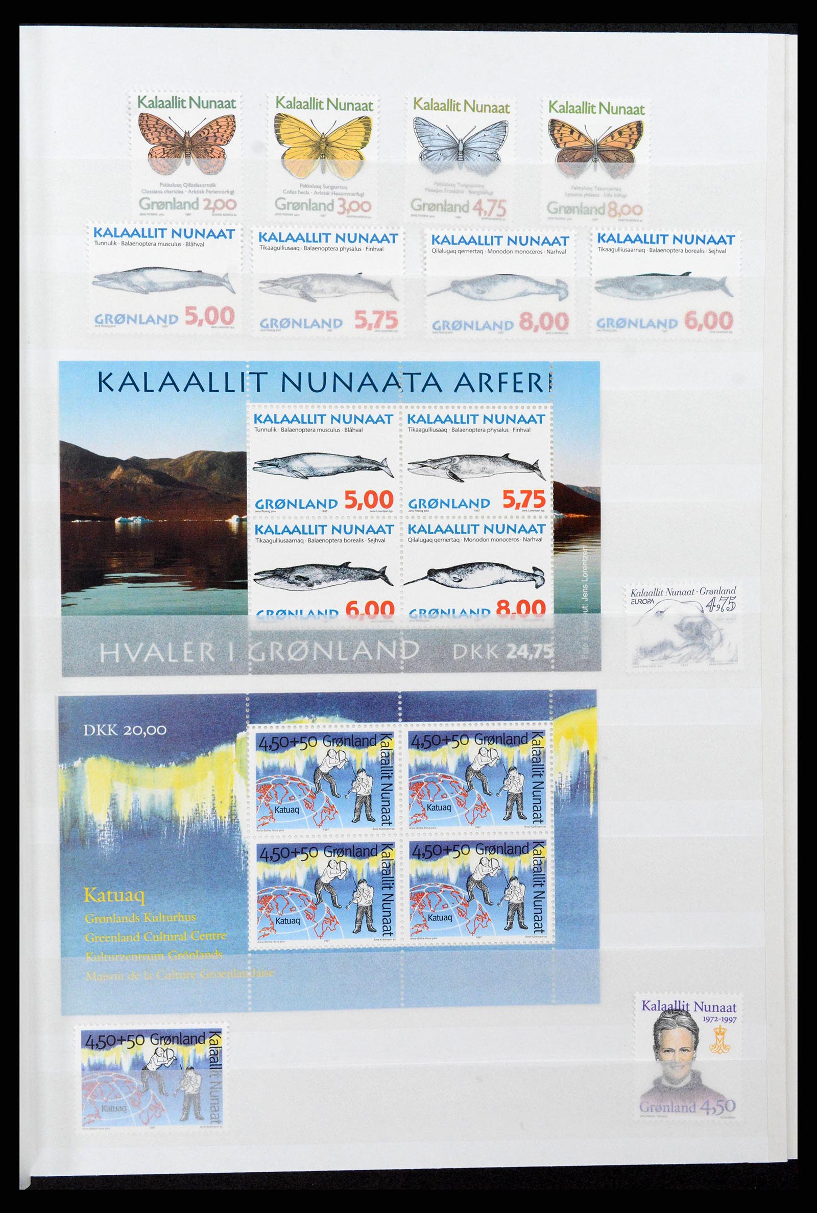 38851 0011 - Postzegelverzameling 38851 Groenland 1991-2014.
