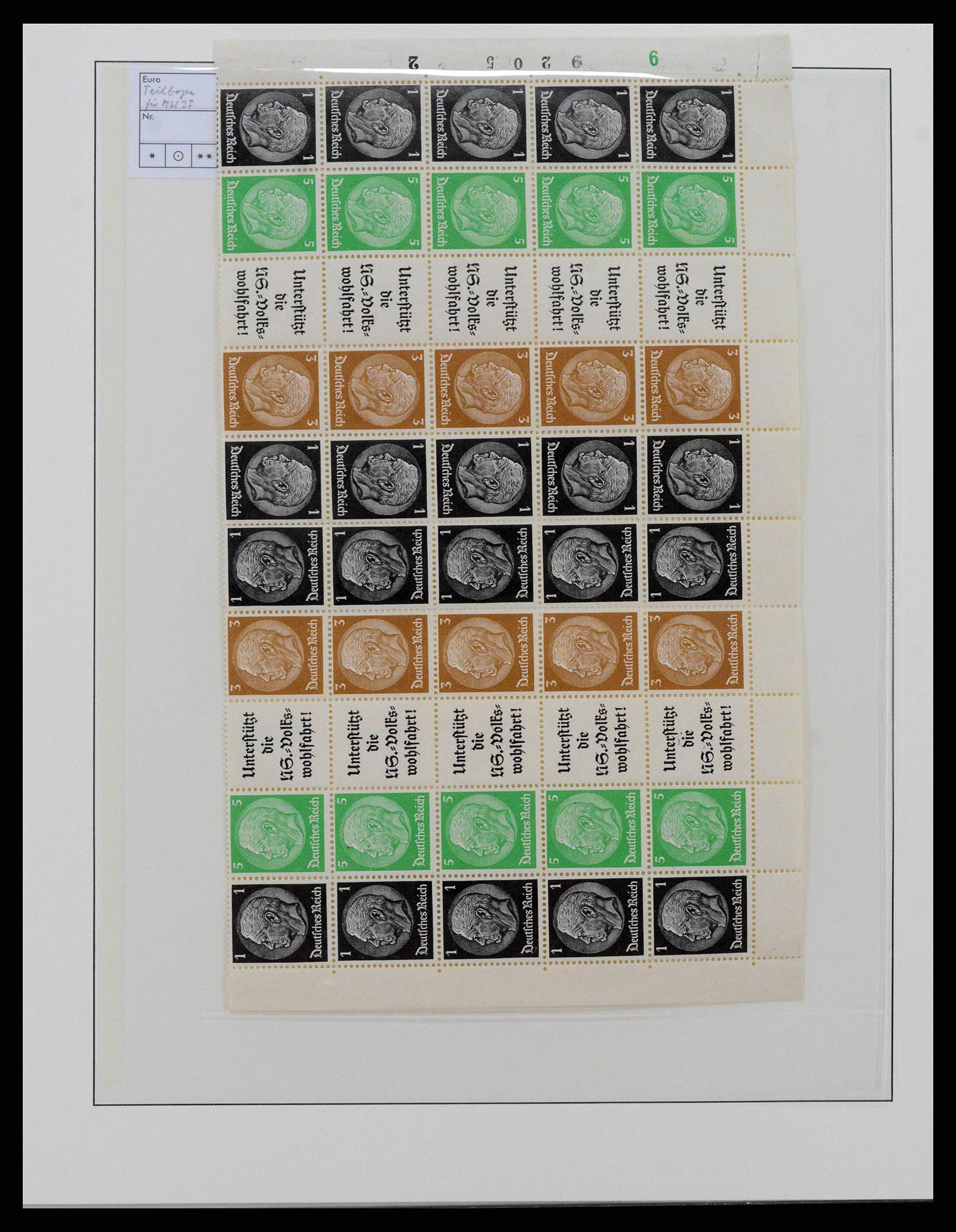 38856 0036 - Postzegelverzameling 38856 Duitse Rijk combinaties 1919-1941.