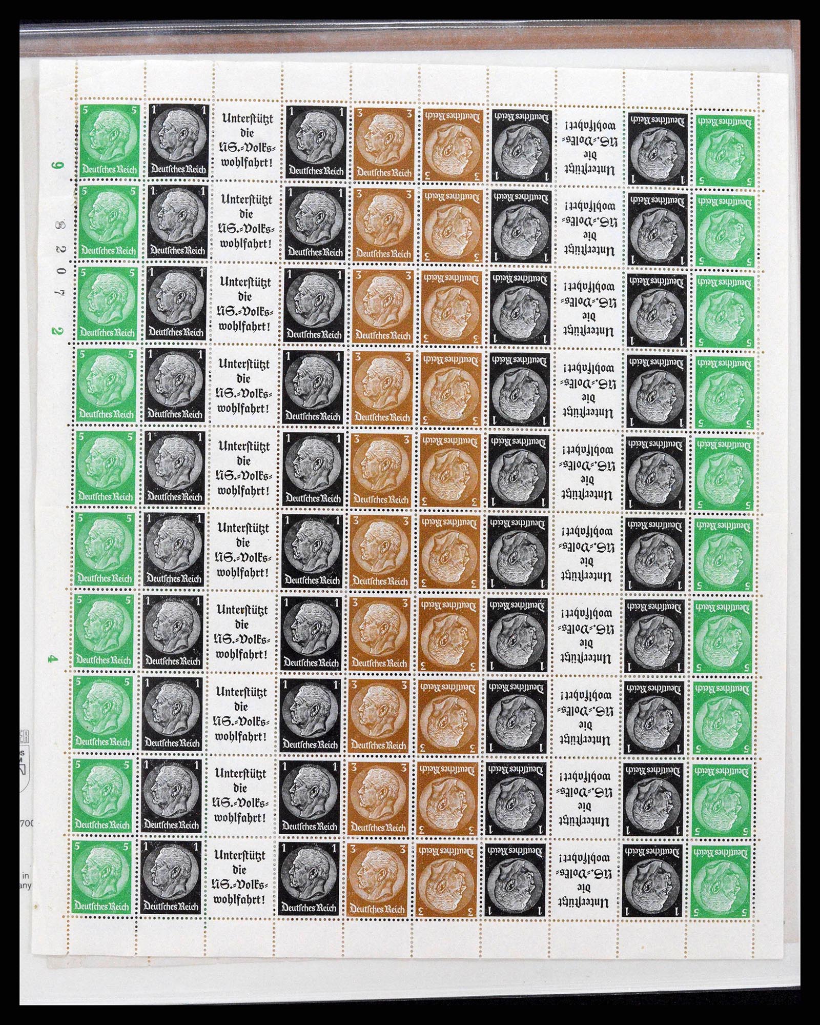 38856 0037 - Postzegelverzameling 38856 Duitse Rijk combinaties 1919-1941.