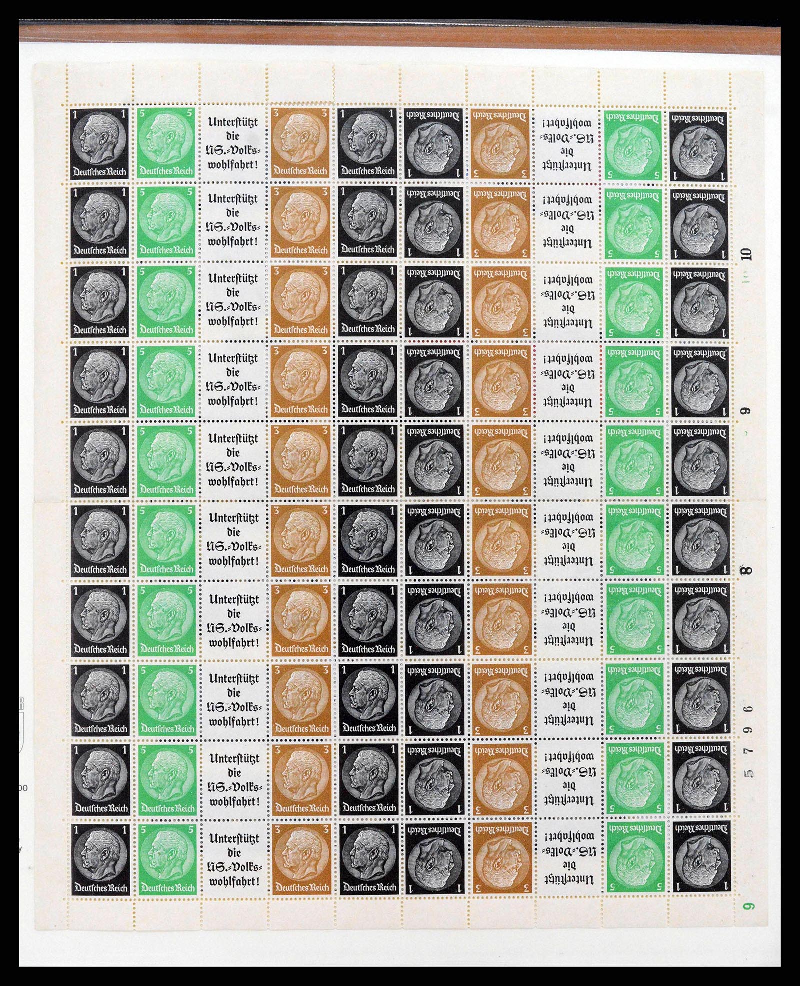38856 0038 - Postzegelverzameling 38856 Duitse Rijk combinaties 1919-1941.