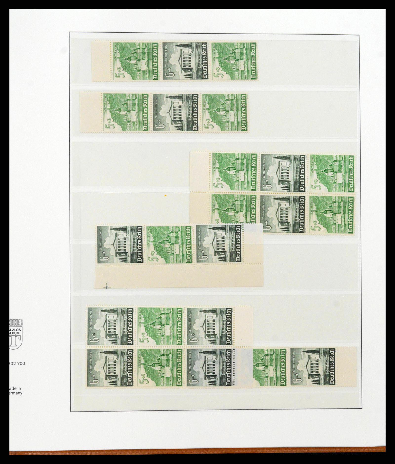 38856 0061 - Postzegelverzameling 38856 Duitse Rijk combinaties 1919-1941.
