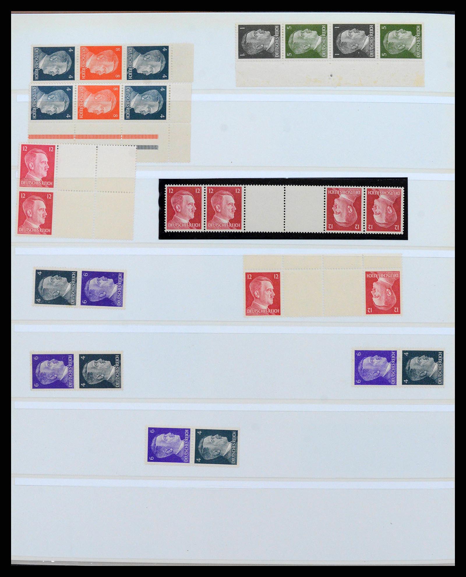 38856 0072 - Postzegelverzameling 38856 Duitse Rijk combinaties 1919-1941.