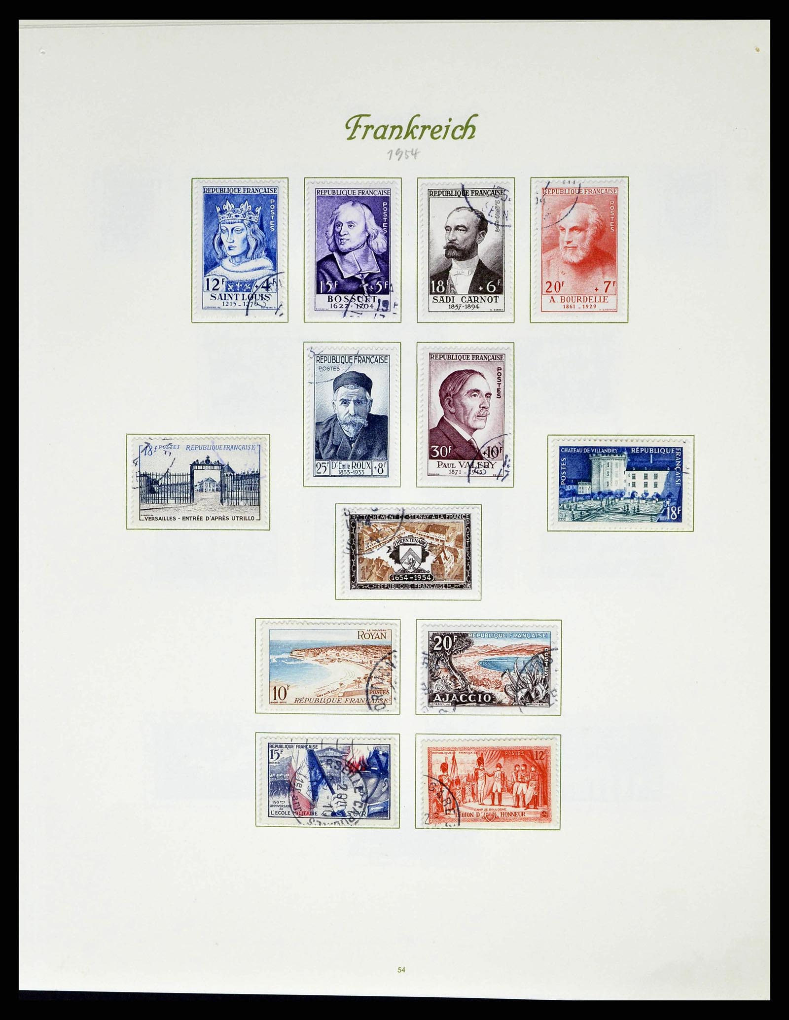 38886 0064 - Postzegelverzameling 38886 Frankrijk 1849-1971.