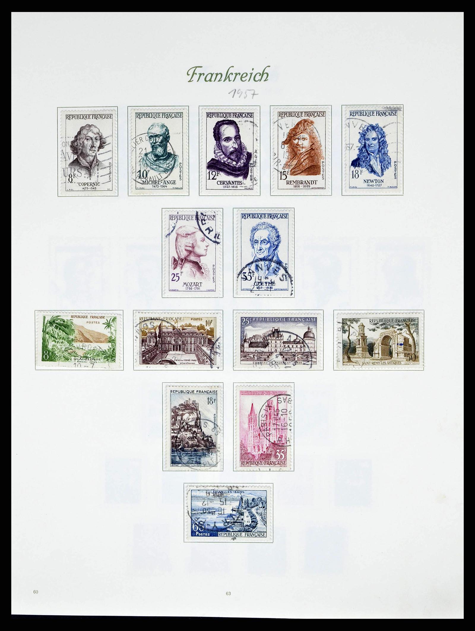 38886 0073 - Postzegelverzameling 38886 Frankrijk 1849-1971.