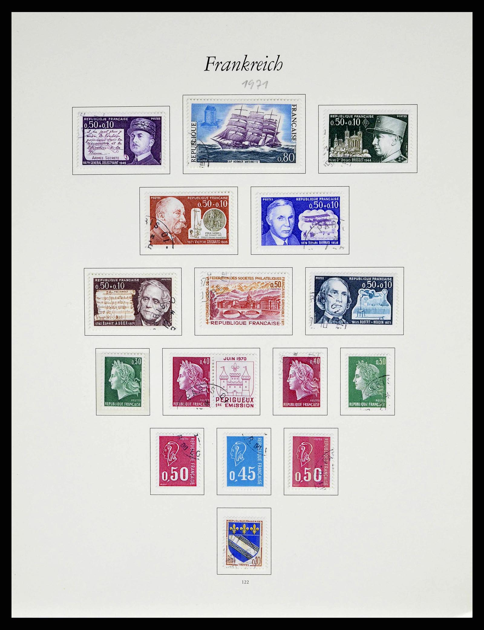 38886 0116 - Postzegelverzameling 38886 Frankrijk 1849-1971.