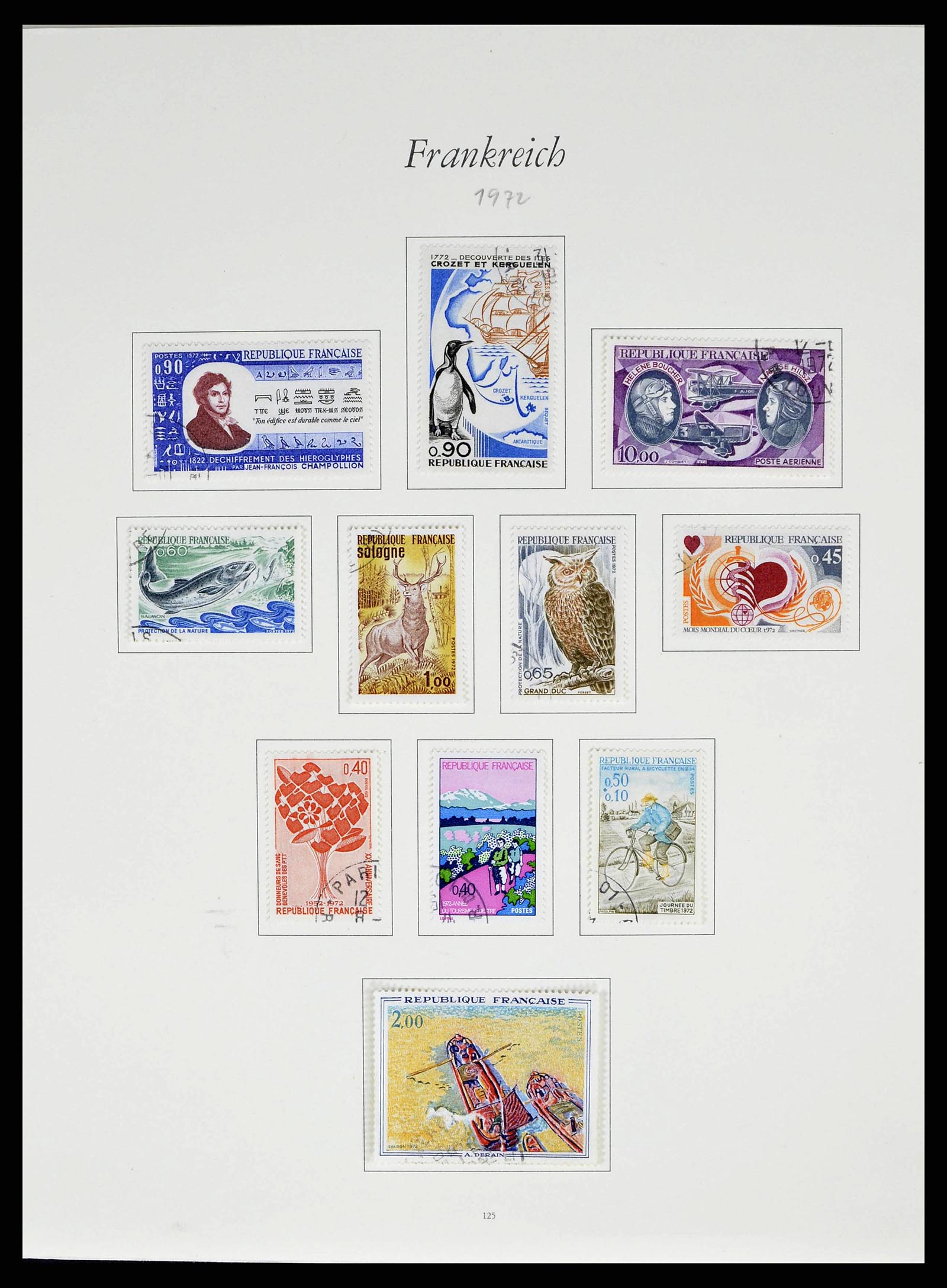 38886 0120 - Postzegelverzameling 38886 Frankrijk 1849-1971.
