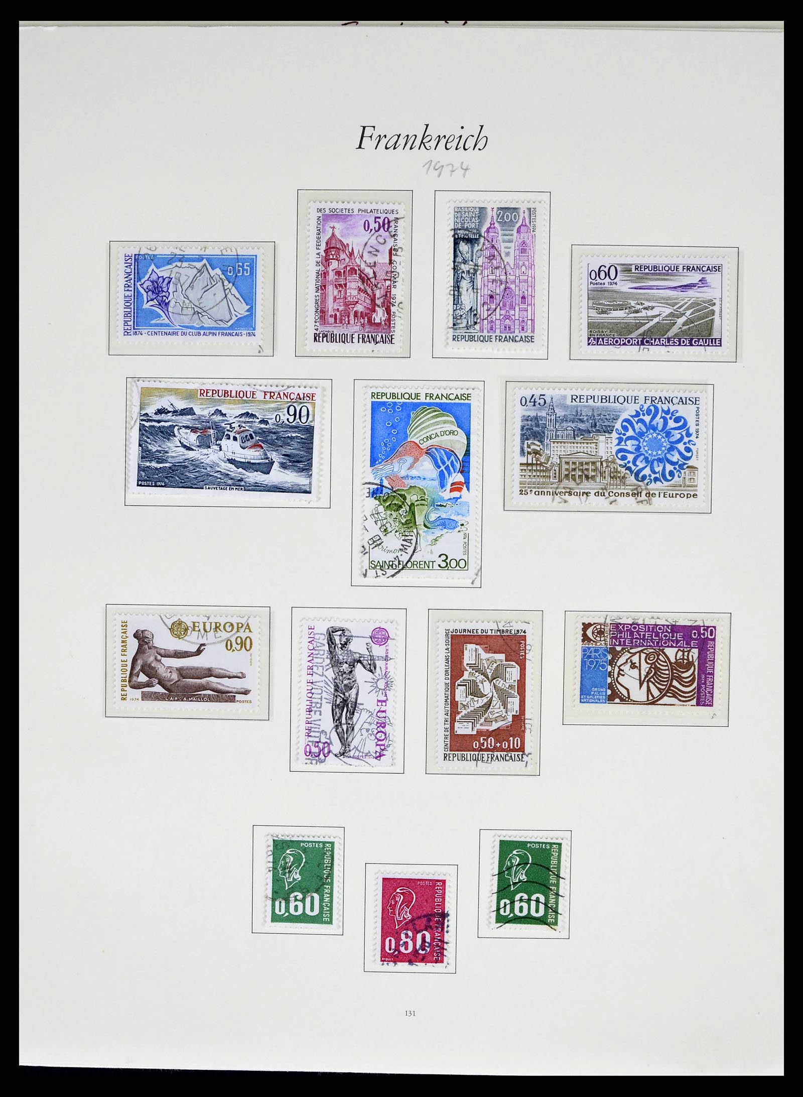 38886 0127 - Postzegelverzameling 38886 Frankrijk 1849-1971.