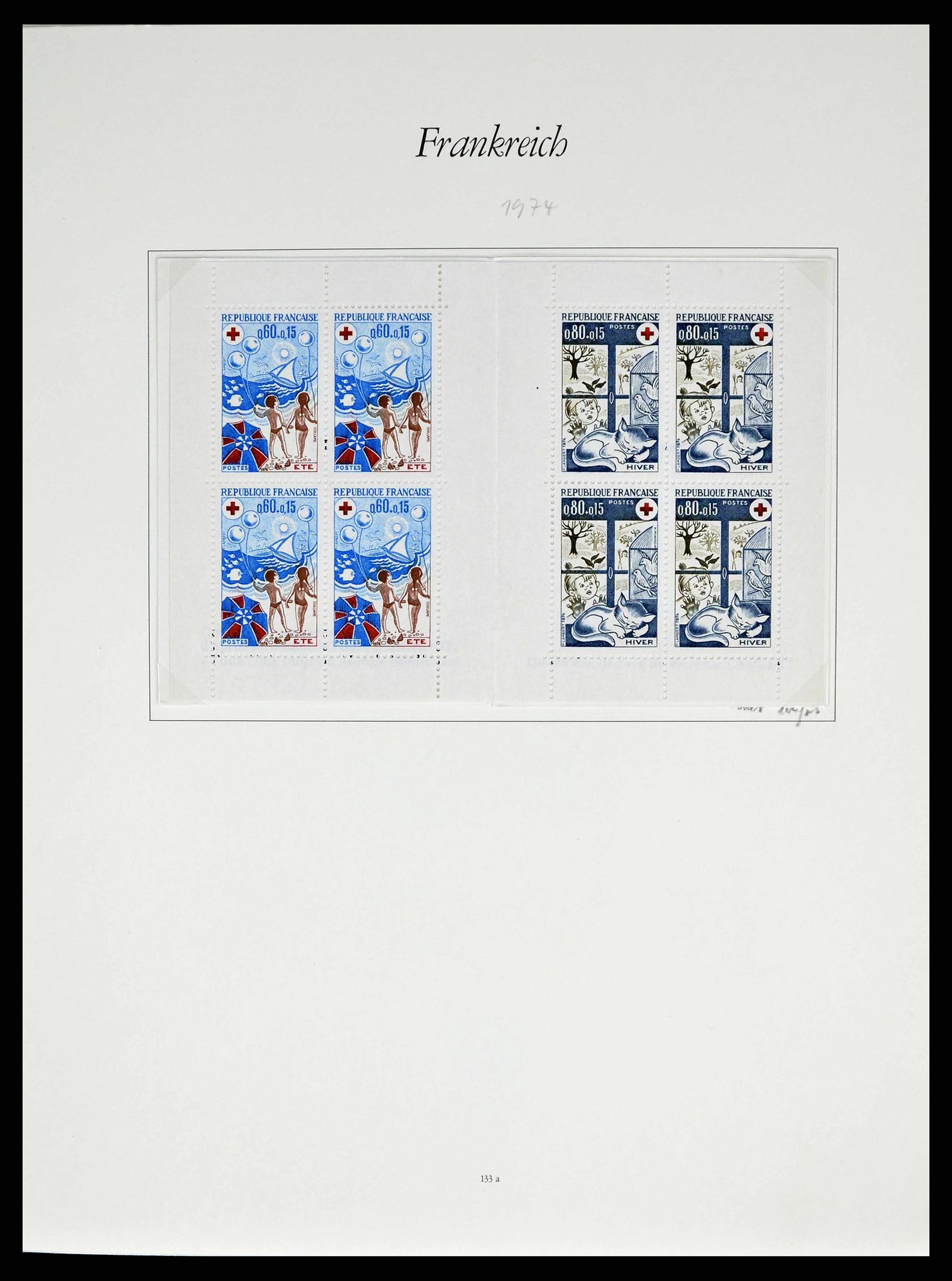 38886 0130 - Postzegelverzameling 38886 Frankrijk 1849-1971.