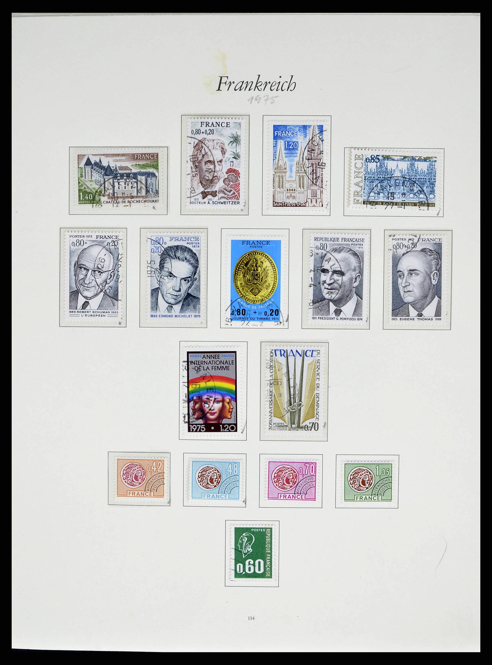 38886 0131 - Postzegelverzameling 38886 Frankrijk 1849-1971.