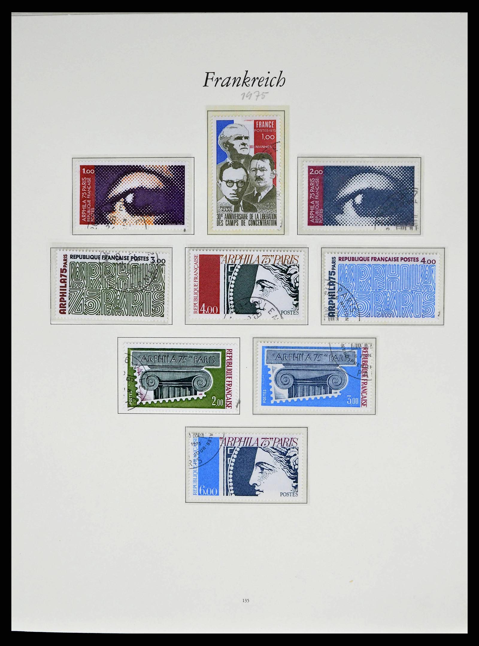 38886 0132 - Postzegelverzameling 38886 Frankrijk 1849-1971.