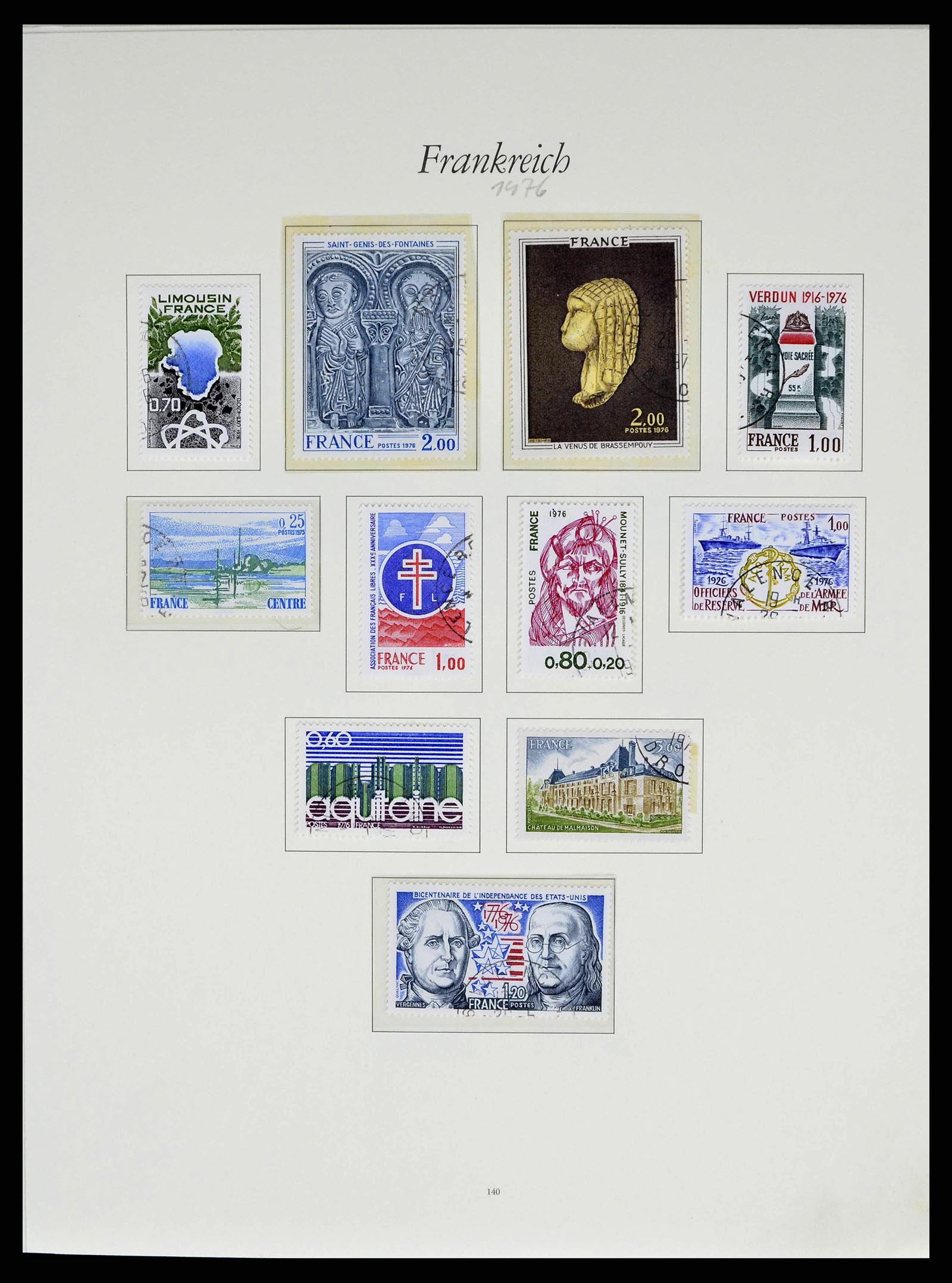 38886 0137 - Postzegelverzameling 38886 Frankrijk 1849-1971.