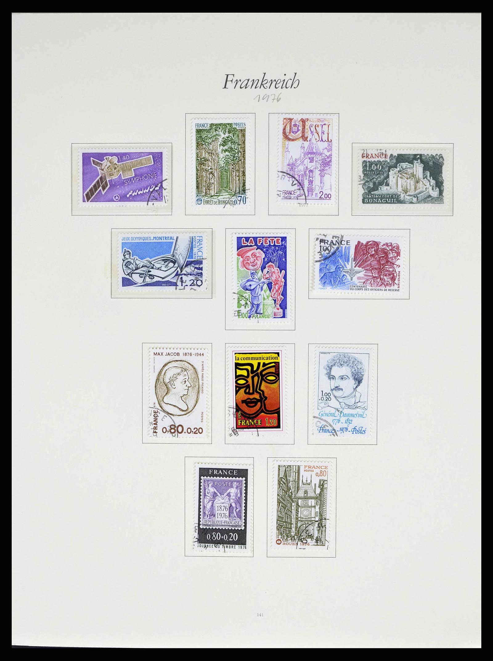 38886 0138 - Postzegelverzameling 38886 Frankrijk 1849-1971.