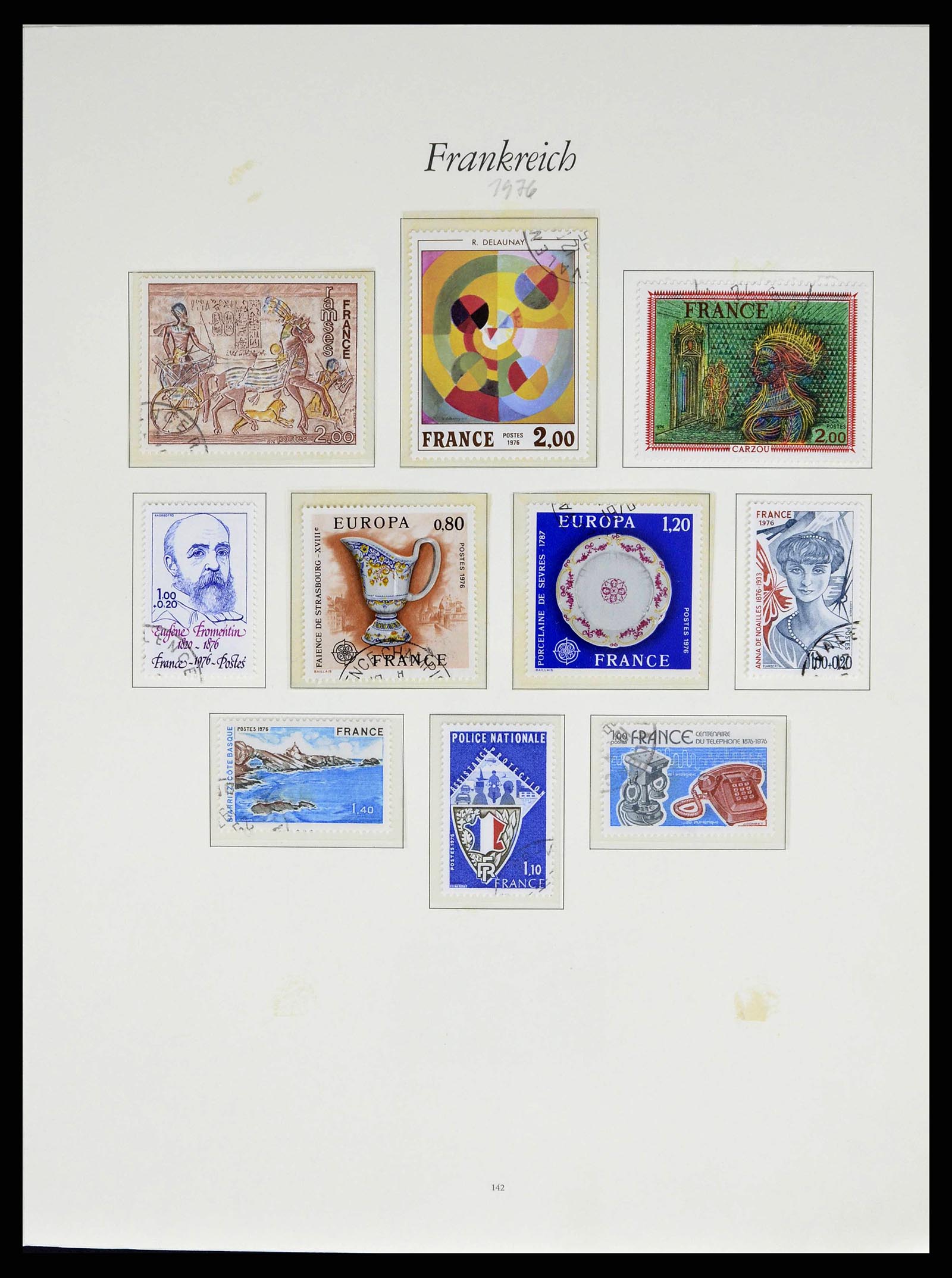 38886 0139 - Postzegelverzameling 38886 Frankrijk 1849-1971.