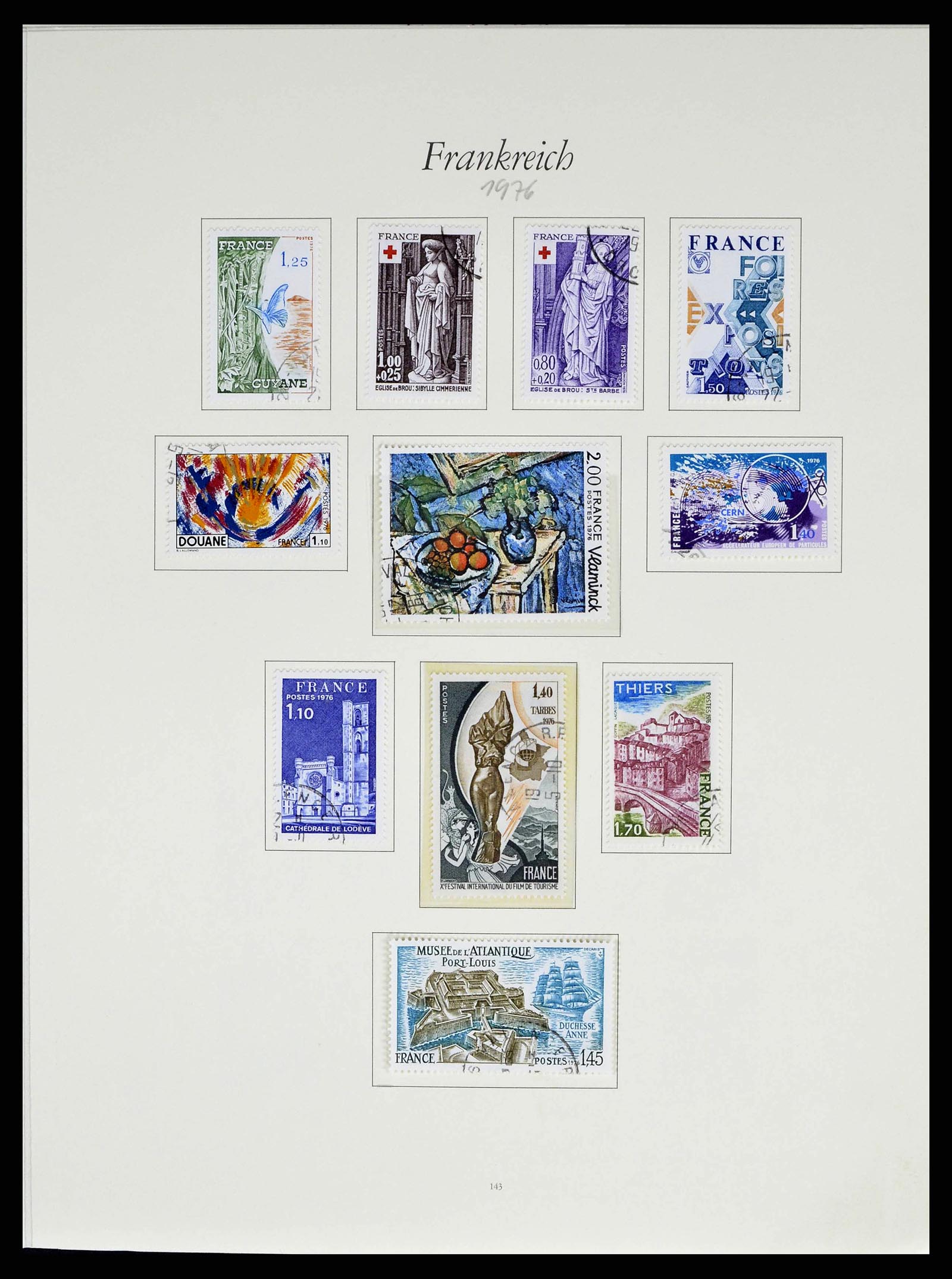 38886 0140 - Postzegelverzameling 38886 Frankrijk 1849-1971.