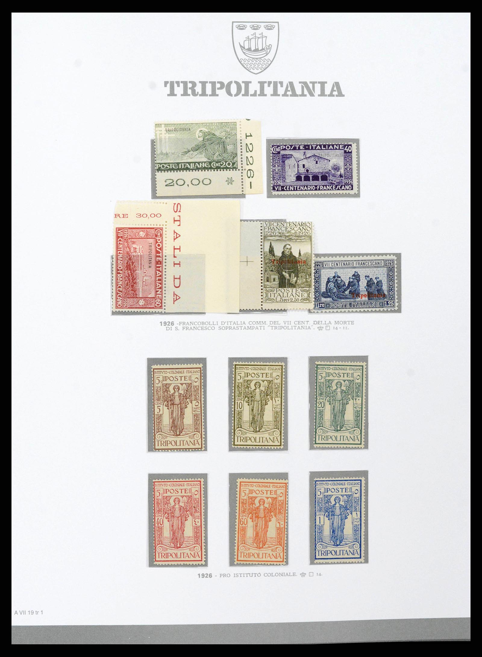 38920 0023 - Postzegelverzameling 38920 Italiaanse Koloniën topverzameling 1903-19