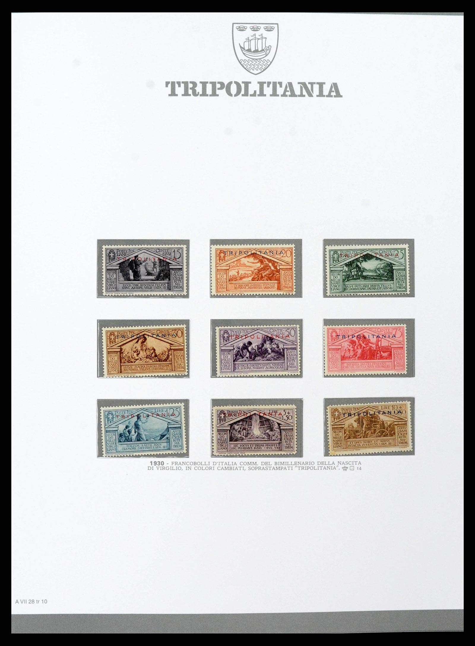 38920 0029 - Postzegelverzameling 38920 Italiaanse Koloniën topverzameling 1903-19