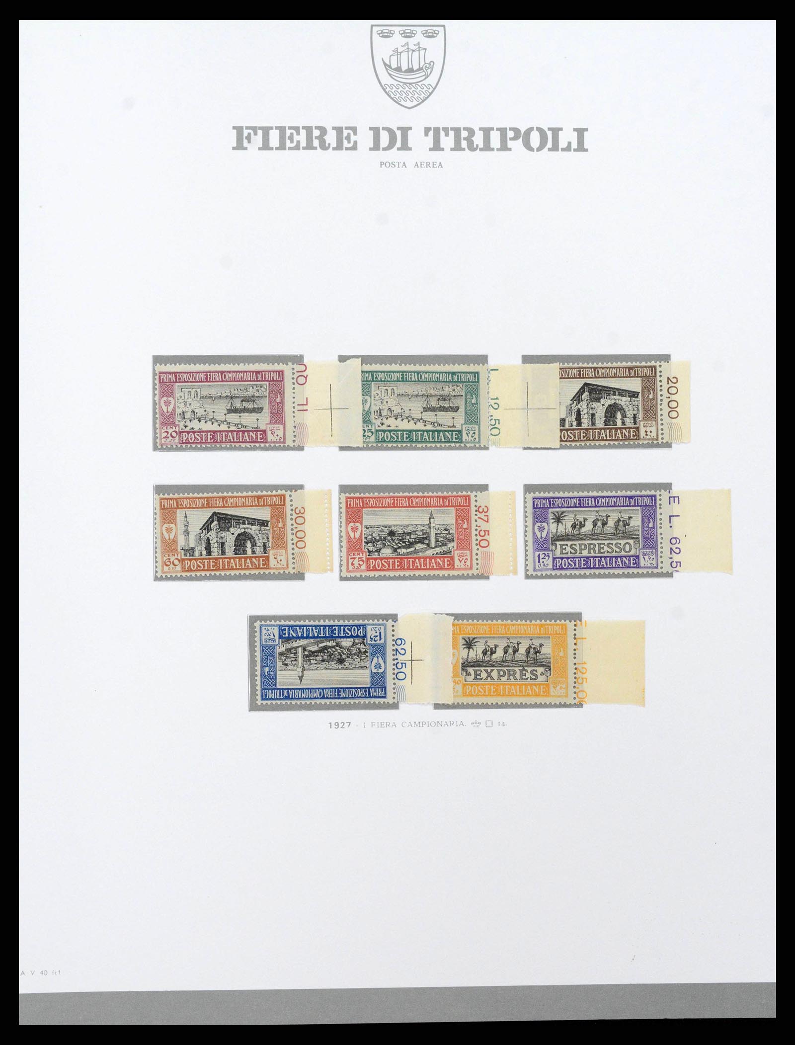38920 0061 - Postzegelverzameling 38920 Italiaanse Koloniën topverzameling 1903-19
