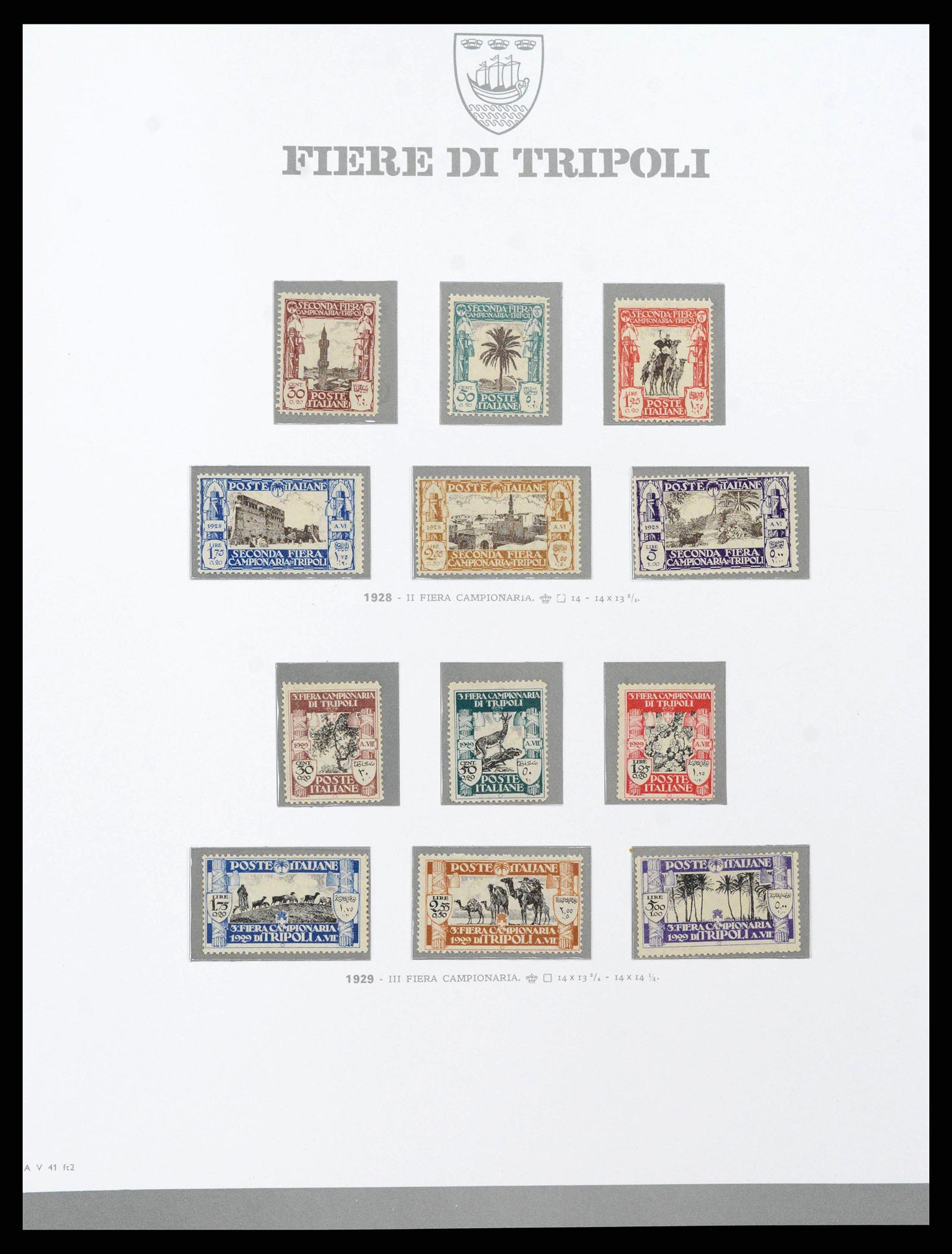 38920 0062 - Postzegelverzameling 38920 Italiaanse Koloniën topverzameling 1903-19