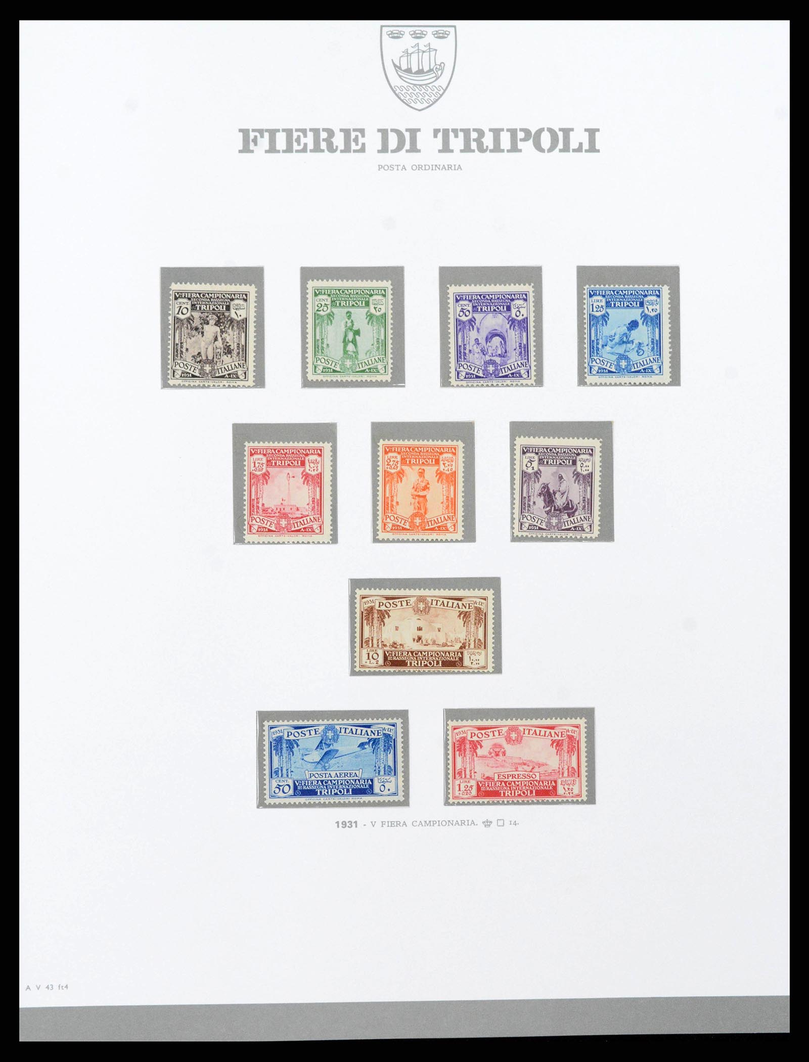 38920 0064 - Postzegelverzameling 38920 Italiaanse Koloniën topverzameling 1903-19