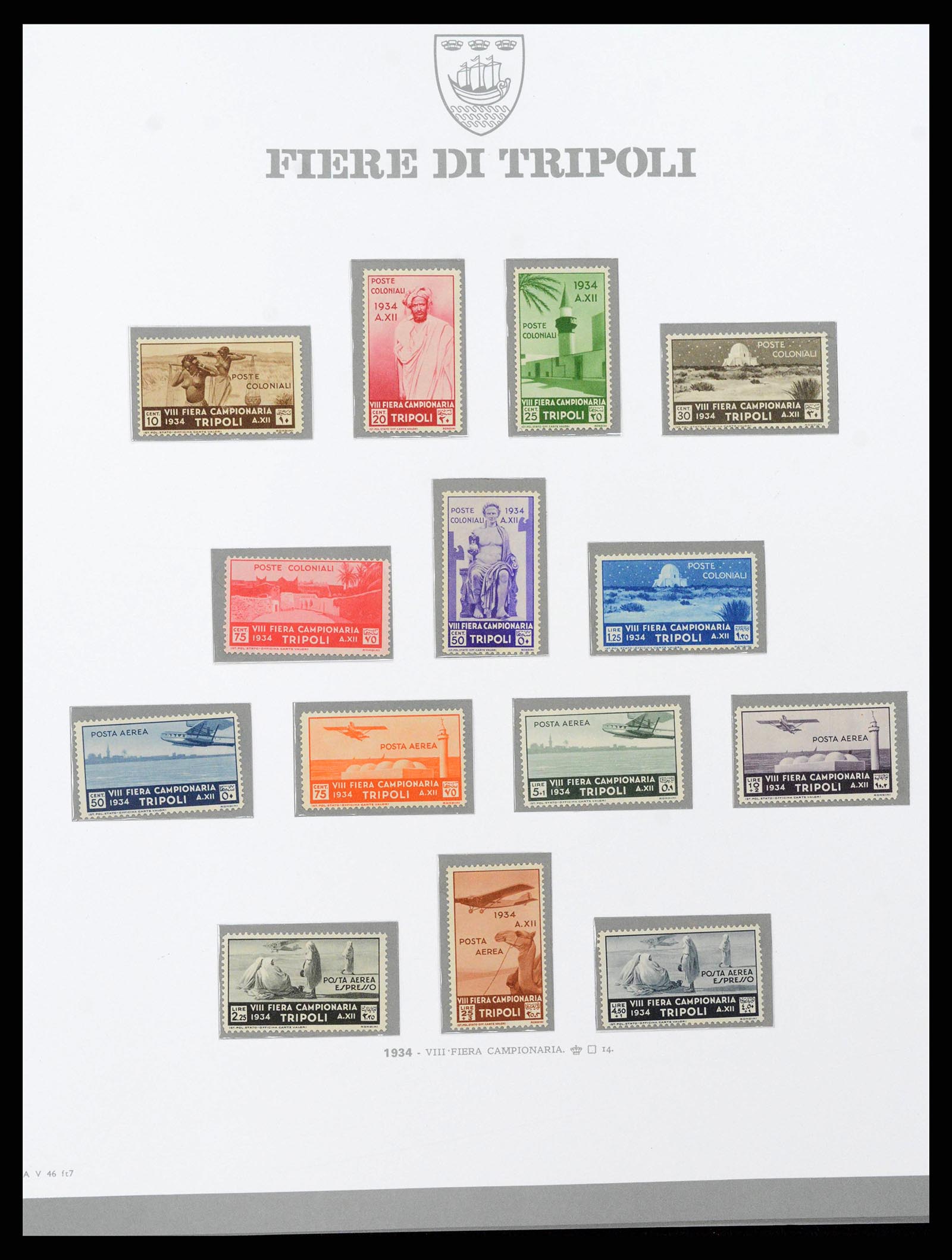 38920 0066 - Postzegelverzameling 38920 Italiaanse Koloniën topverzameling 1903-19