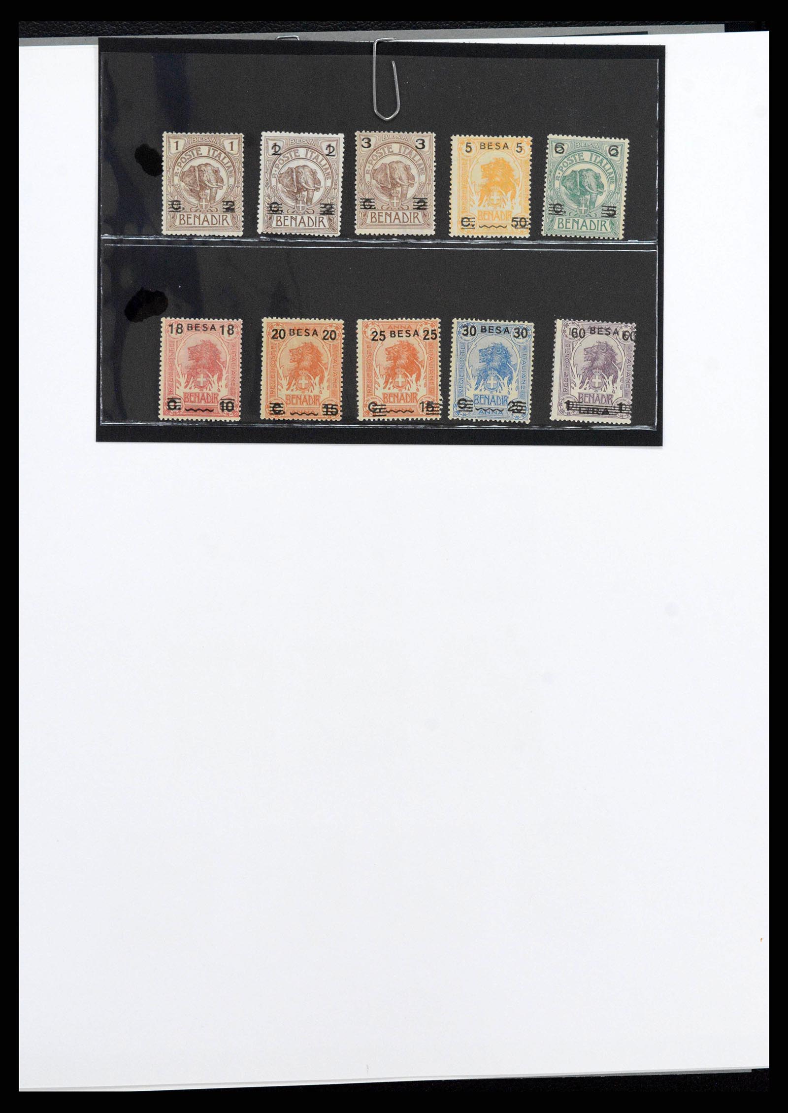 38920 0076 - Postzegelverzameling 38920 Italiaanse Koloniën topverzameling 1903-19