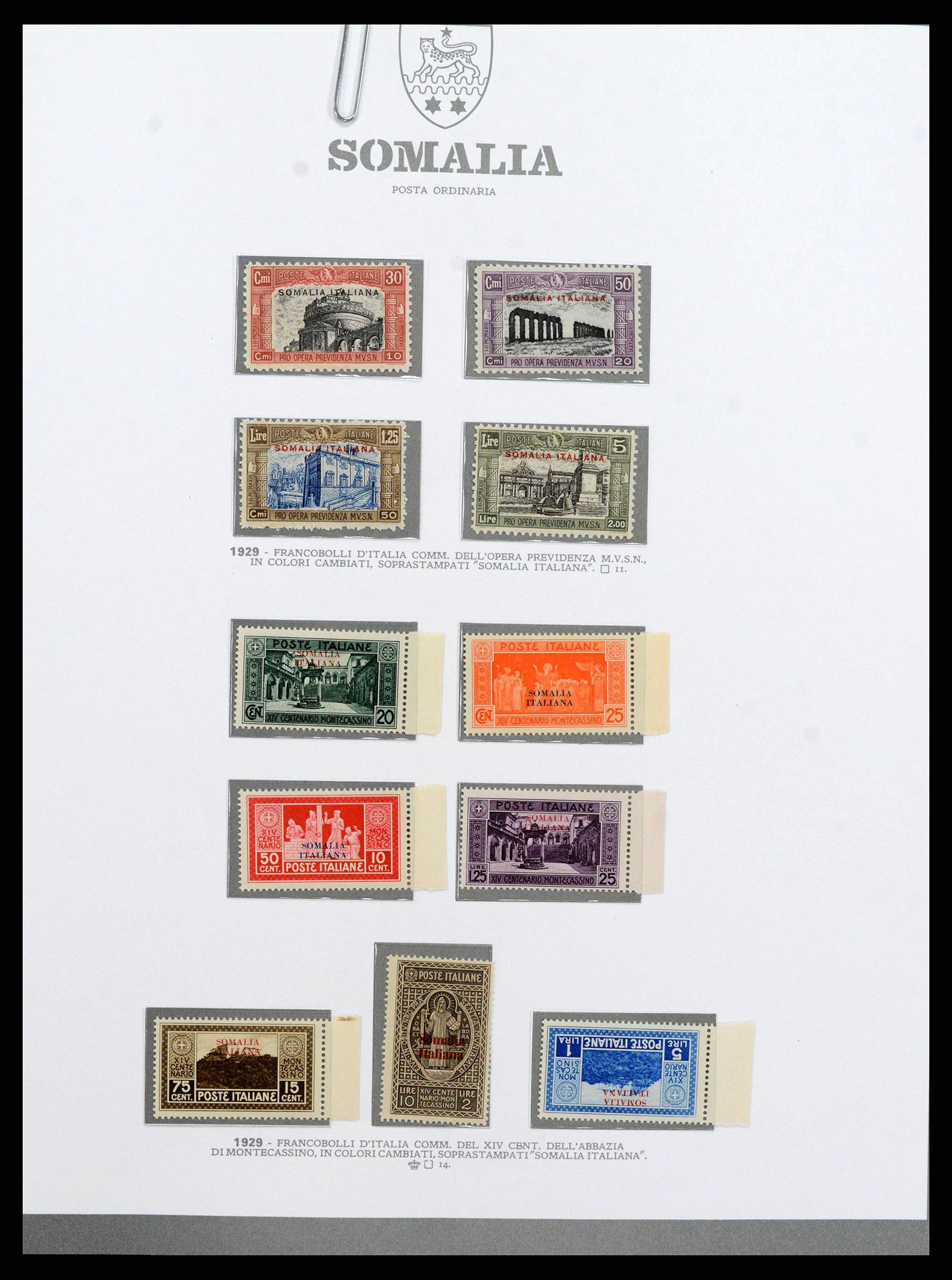 38920 0086 - Postzegelverzameling 38920 Italiaanse Koloniën topverzameling 1903-19