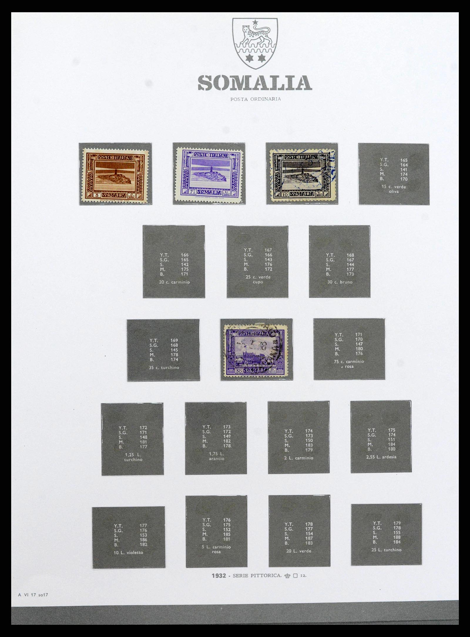 38920 0093 - Postzegelverzameling 38920 Italiaanse Koloniën topverzameling 1903-19