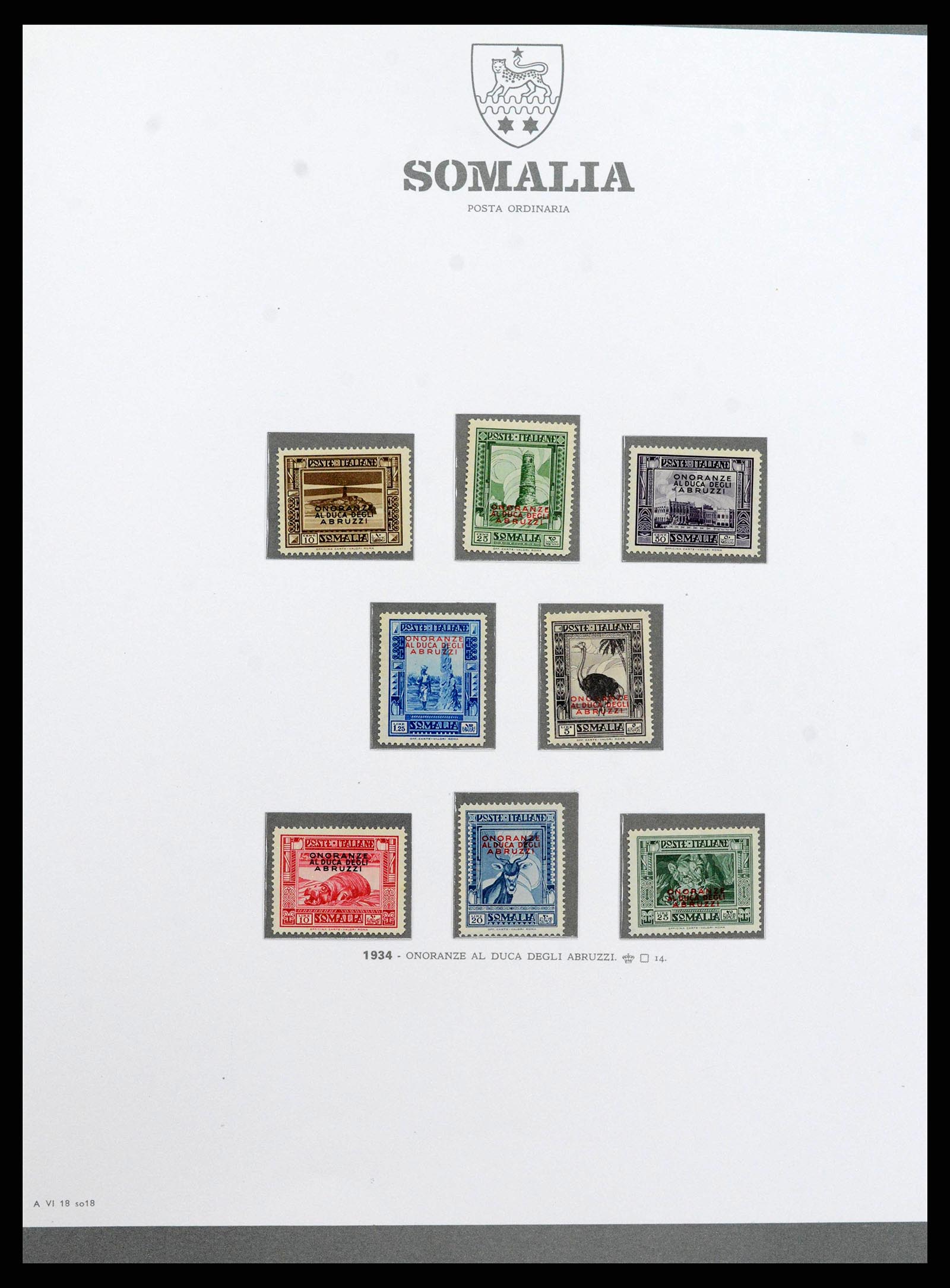 38920 0094 - Postzegelverzameling 38920 Italiaanse Koloniën topverzameling 1903-19