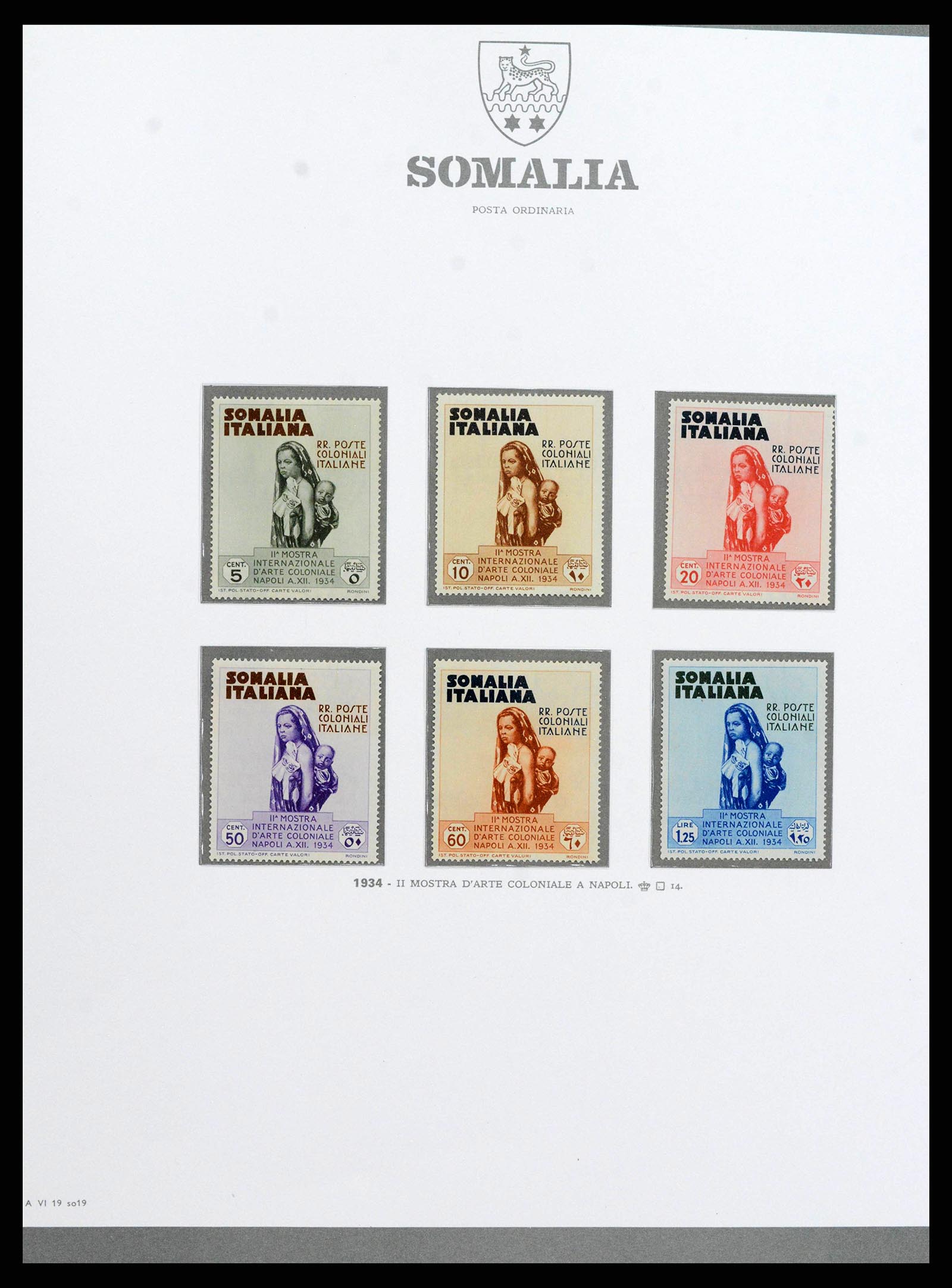 38920 0095 - Postzegelverzameling 38920 Italiaanse Koloniën topverzameling 1903-19