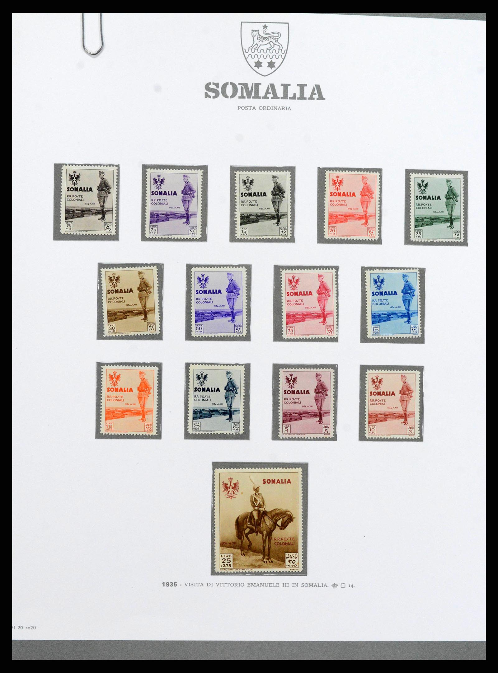38920 0096 - Postzegelverzameling 38920 Italiaanse Koloniën topverzameling 1903-19