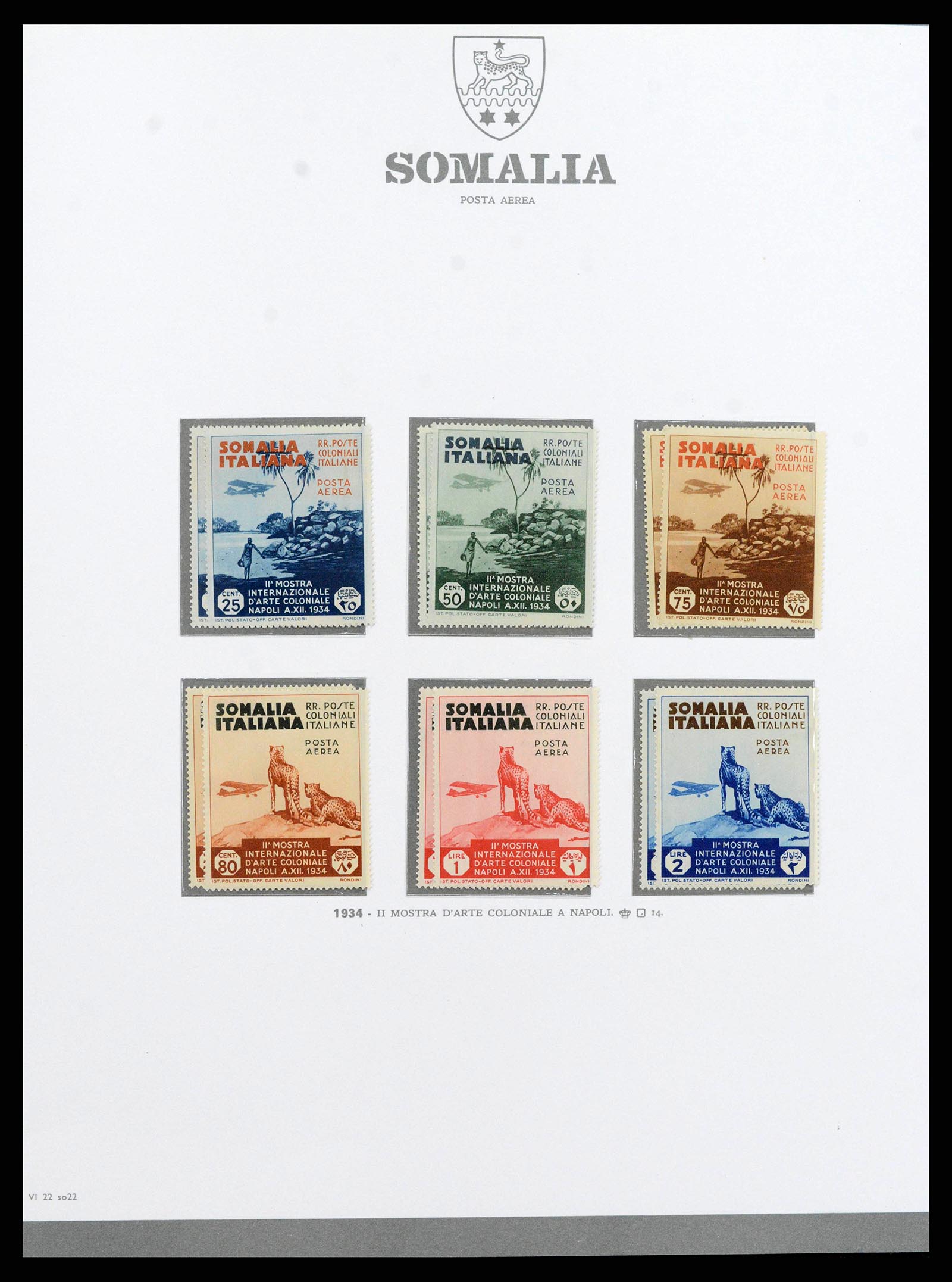 38920 0098 - Postzegelverzameling 38920 Italiaanse Koloniën topverzameling 1903-19