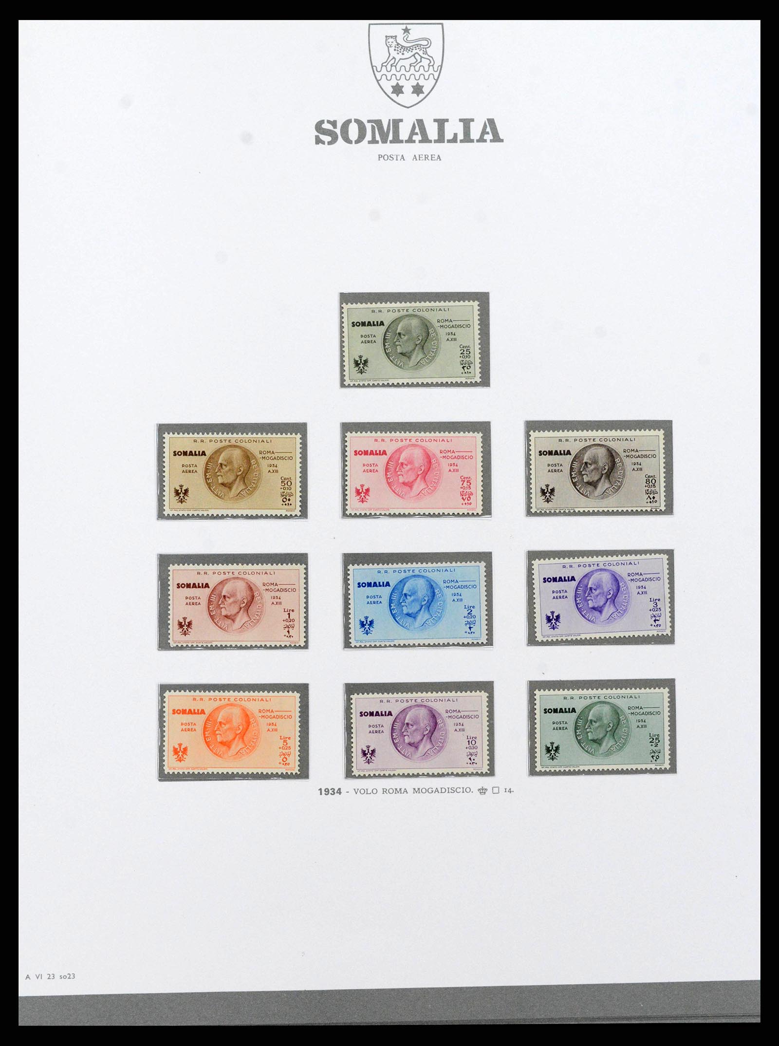 38920 0099 - Postzegelverzameling 38920 Italiaanse Koloniën topverzameling 1903-19